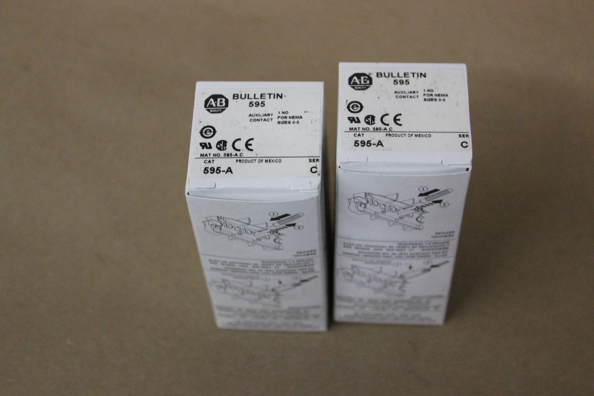 LOT OF NEW ALLEN BRADLEY AUXILIARY CONTACT