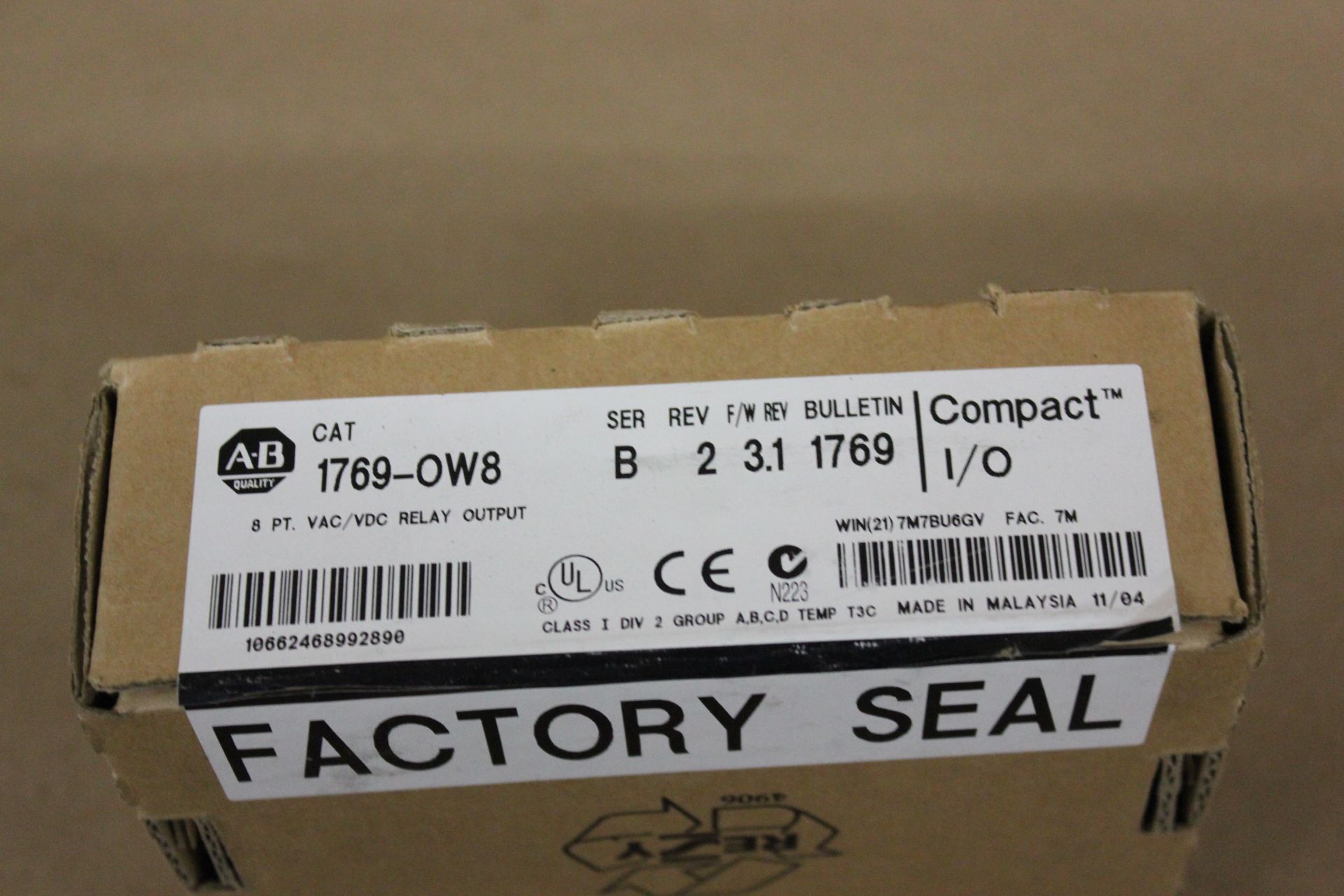 NEW ALLEN BRADLEY COMPACT I/O PLC MODULE - Image 2 of 4