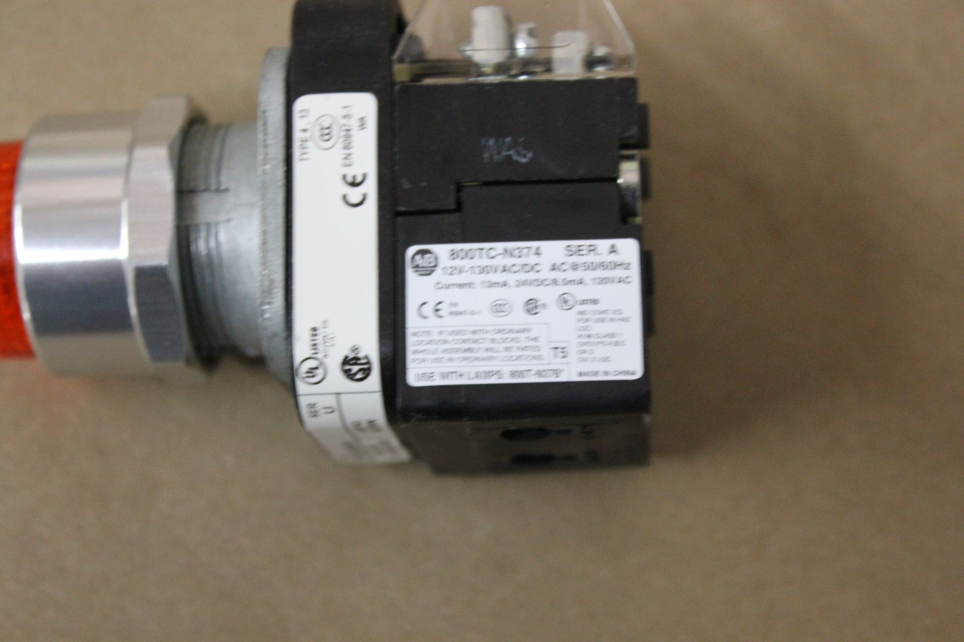 NEW ALLEN BRADLEY ILLUMINATED PUSHBUTTON - Image 5 of 6