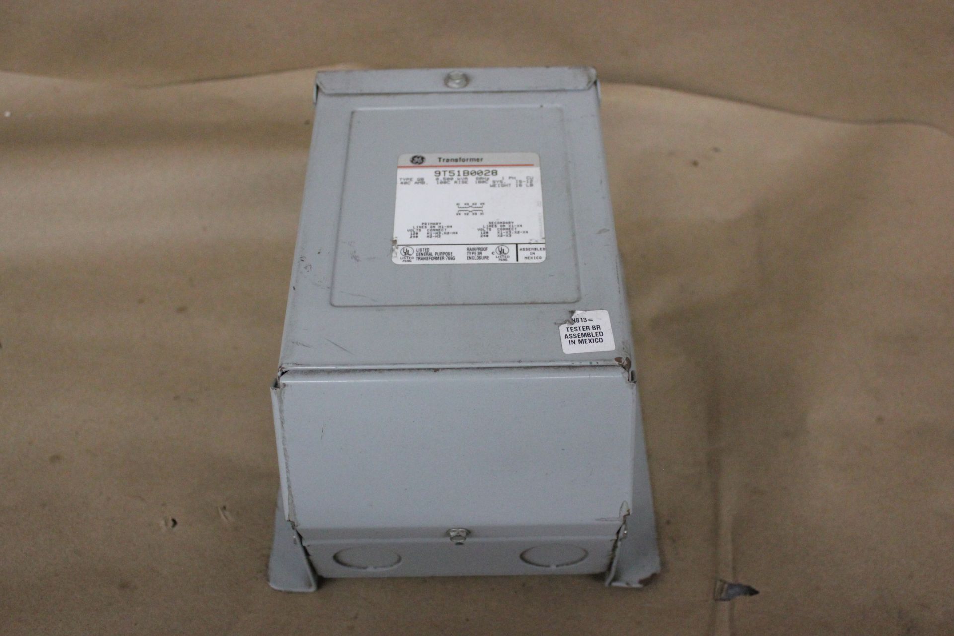 GE GENERAL PURPOSE TRANSFORMER