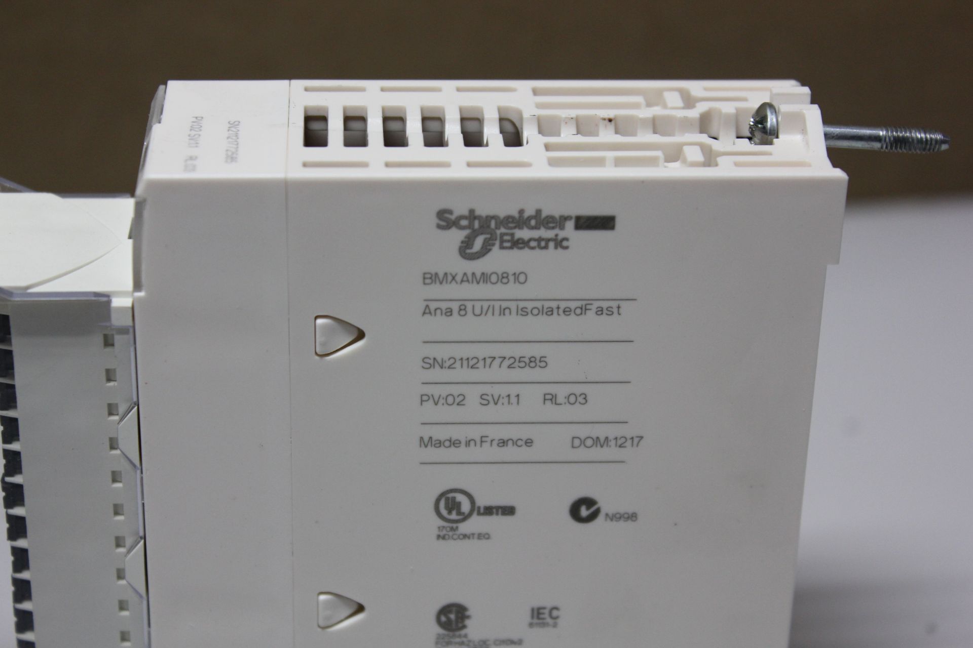 SCHNEIDER ELECTRIC MODICON PLC MODULE - Image 2 of 2