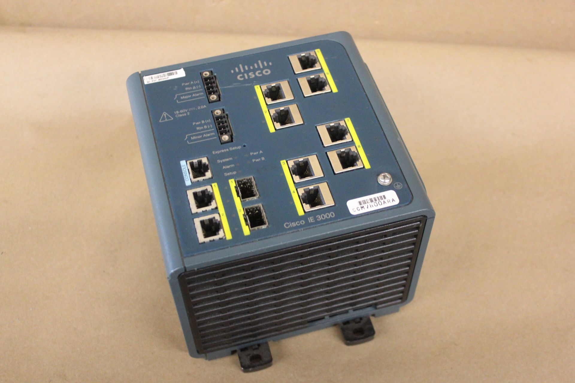 CISCO IE 3000 INDUSTRIAL ETHERNET SWITCH