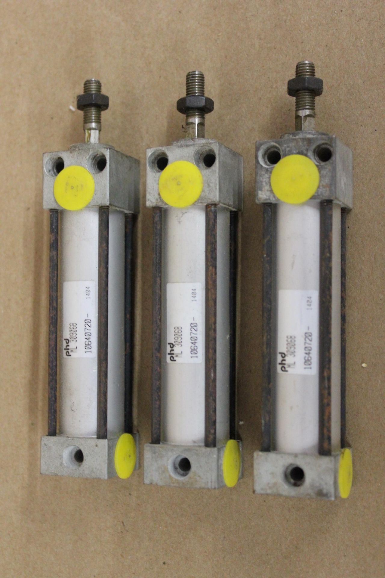 LOT OF 3 PHD PNEUMATIC CYLINDERS