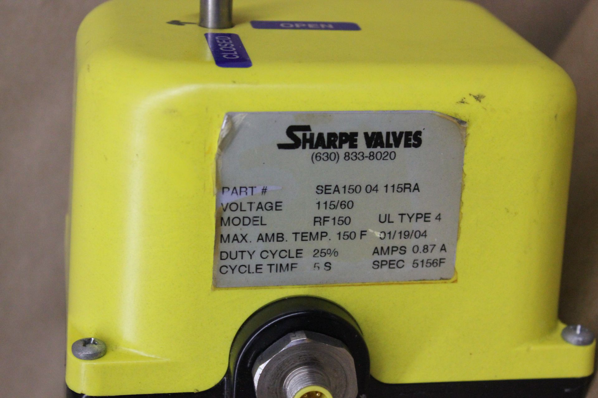 SHARPE STAINLESS STEEL BALL VALVE WITH ACTUATOR - Image 2 of 6