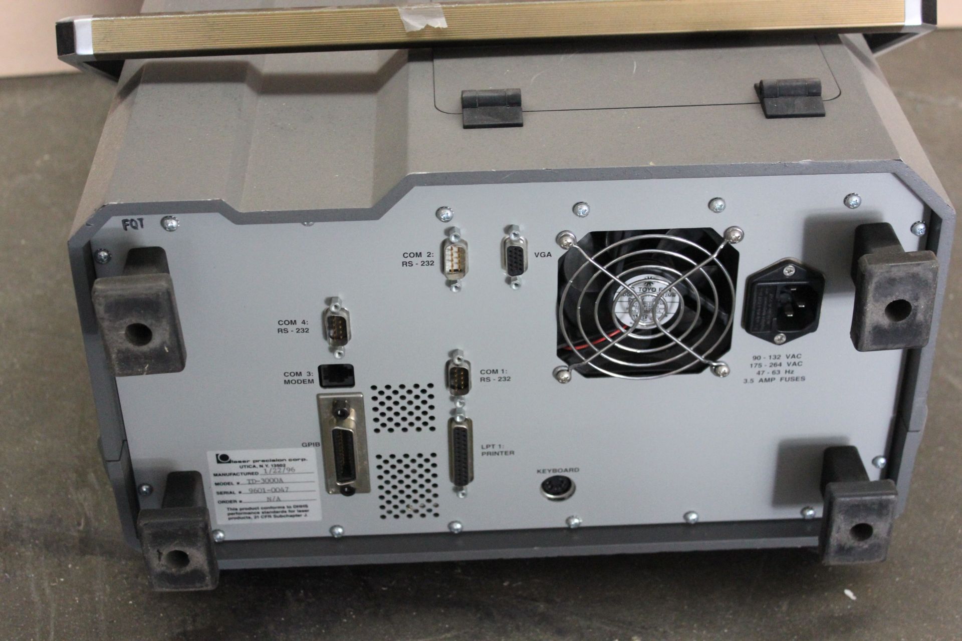 LASER PRECISION CORP OTDR CONTROLLER - Image 2 of 4