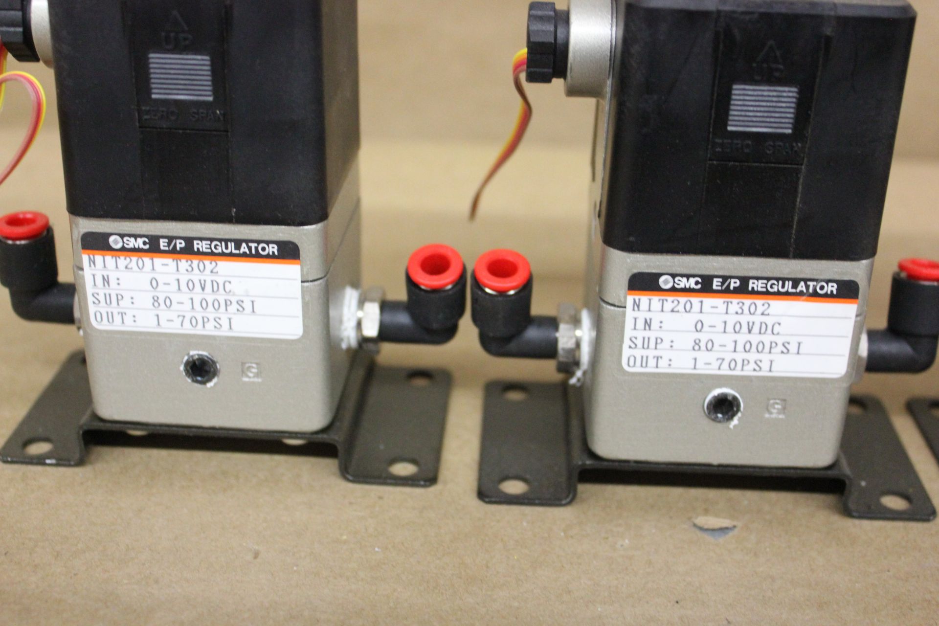 LOT OF SMC ELECTRO PNEUMATIC REGULATORS - Image 2 of 4