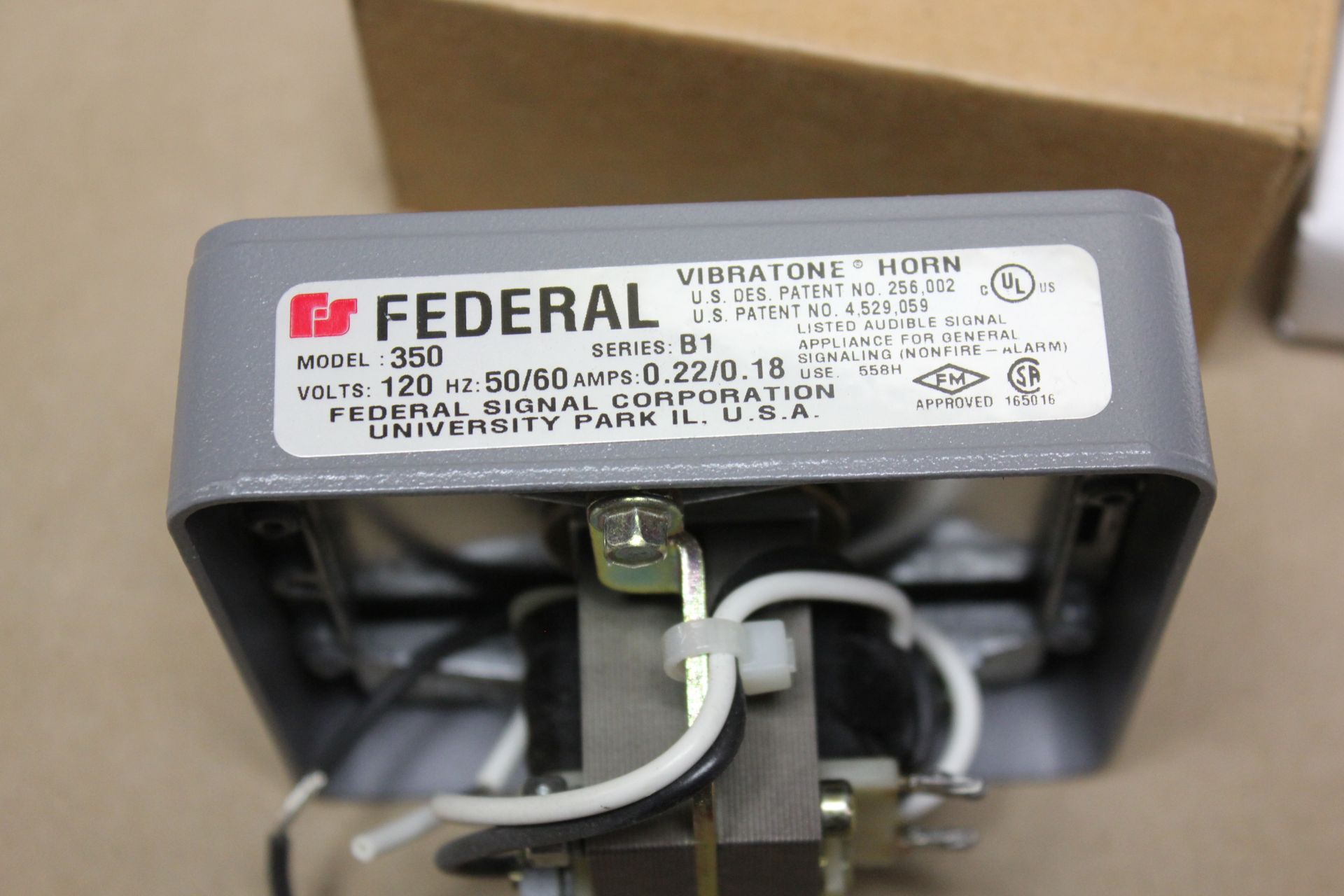 NEW FEDERAL SIGNAL VIBRATONE HORN - Image 2 of 4