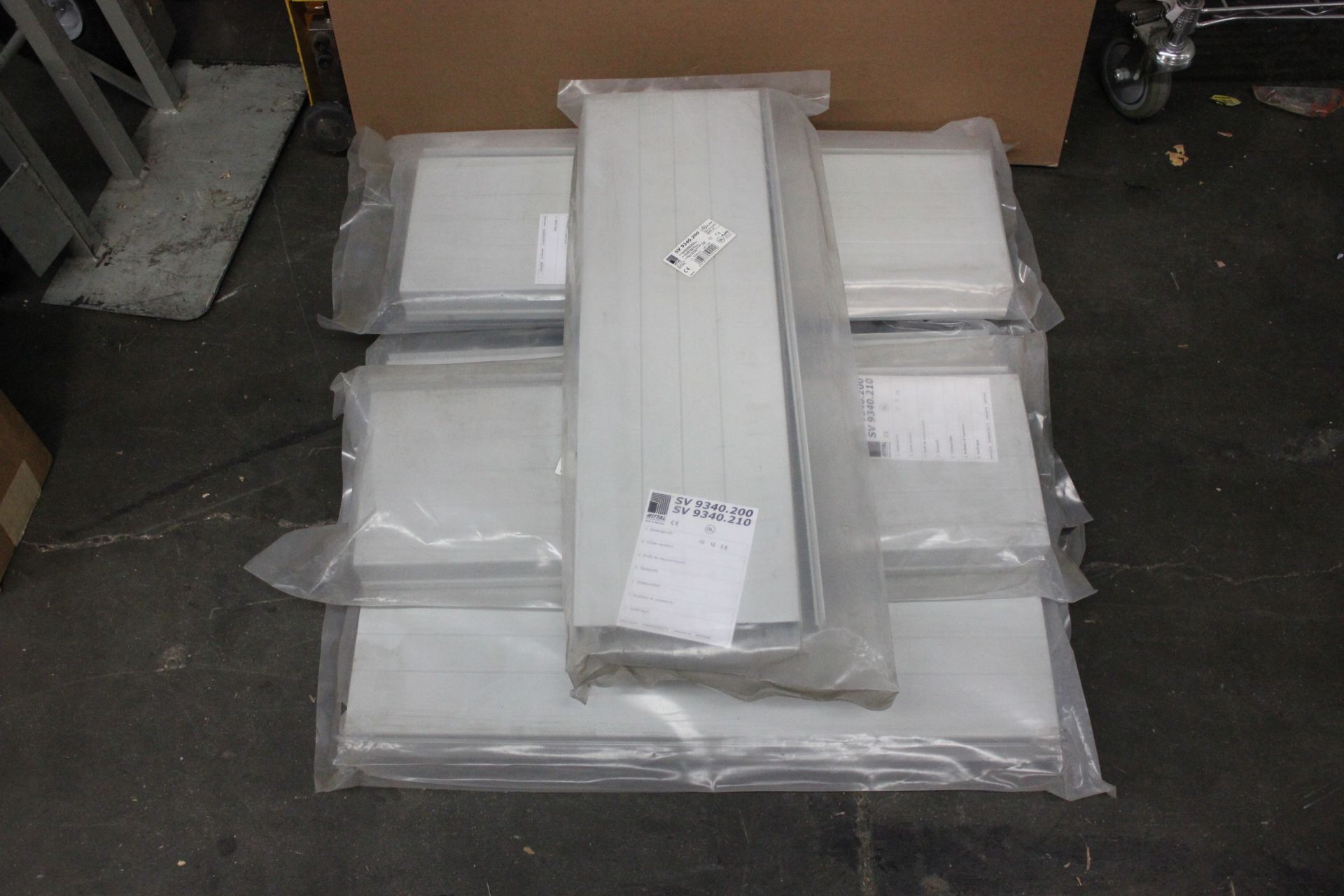 LOT OF 6 NEW RITTAL COVER SECTIONS FOR RILINE BUSBAR SYSTEMS