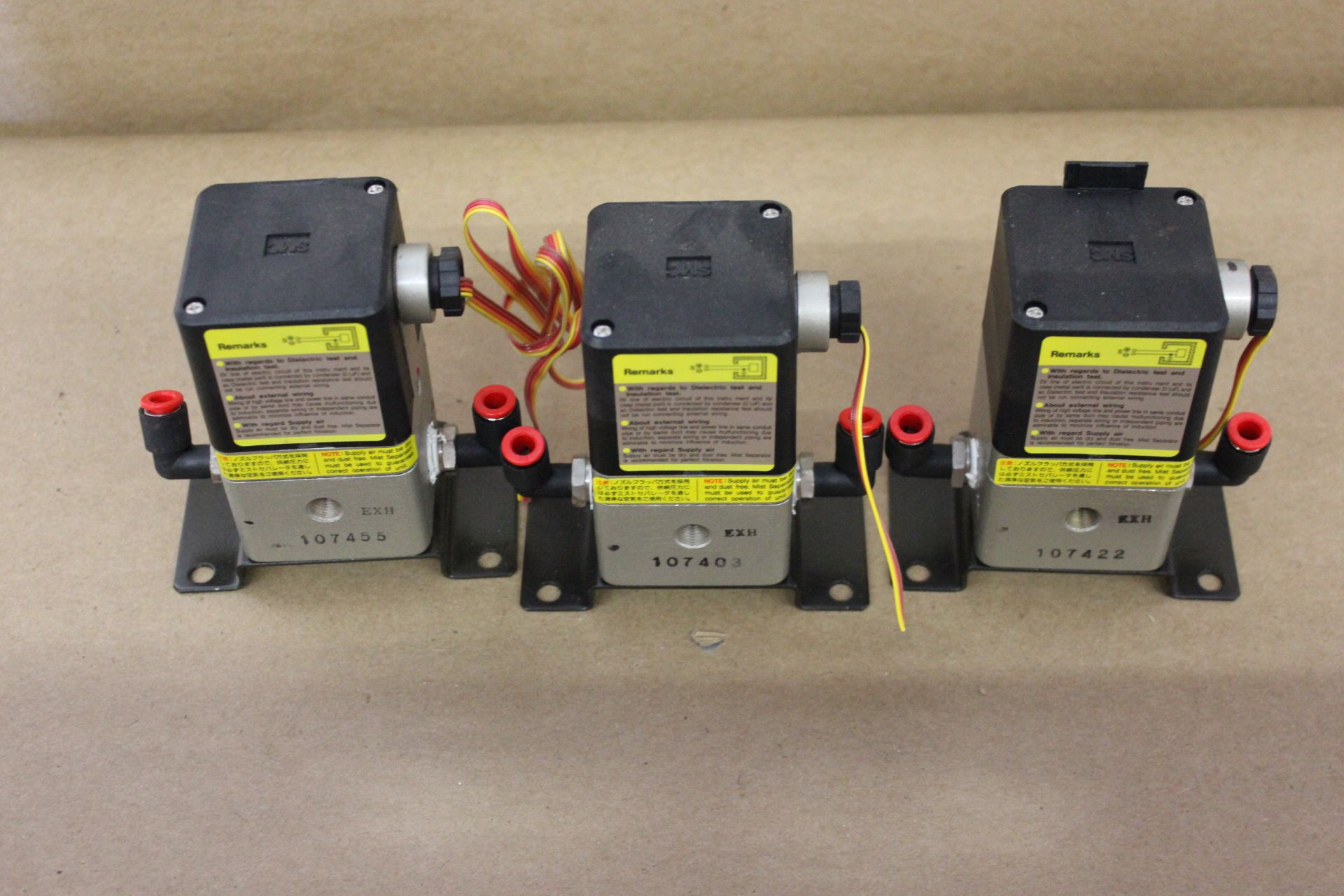 LOT OF SMC ELECTRO PNEUMATIC REGULATORS - Image 4 of 4
