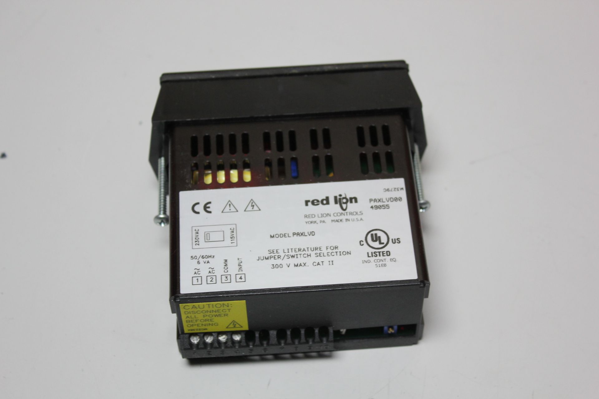 RED LION DIGITAL VOLT PANEL METER - Image 2 of 3