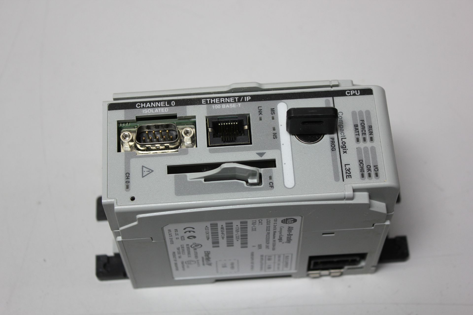 ALLEN BRADLEY COMPACTLOGIX PLC CPU MODULE - Image 2 of 3