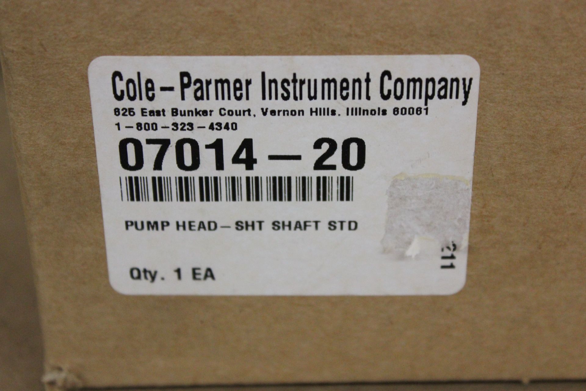 NEW SEALED COLE PARMER MASTERFLEX PUMP HEAD - Image 2 of 2