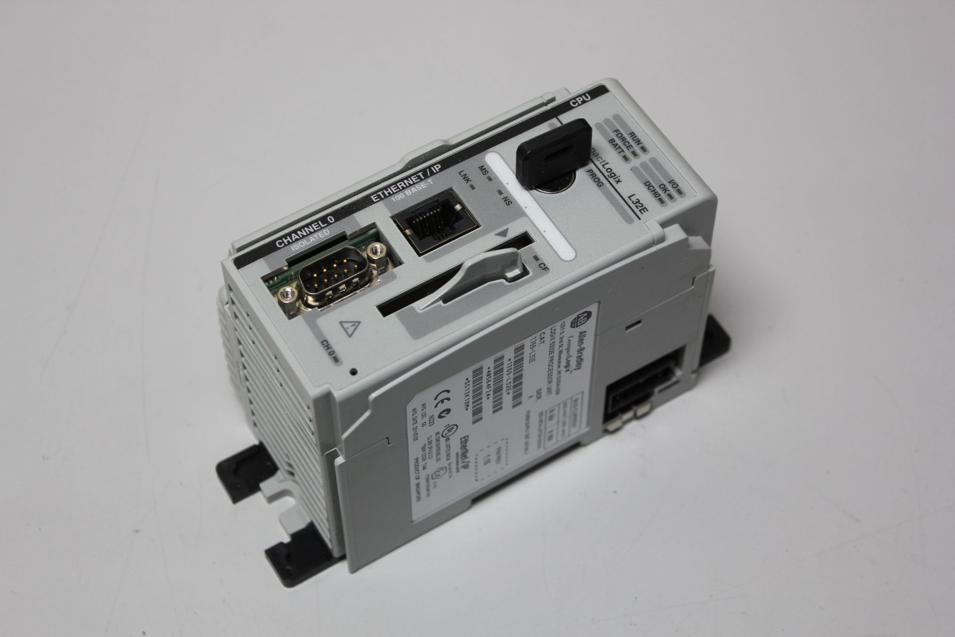 ALLEN BRADLEY COMPACTLOGIX PLC CPU MODULE