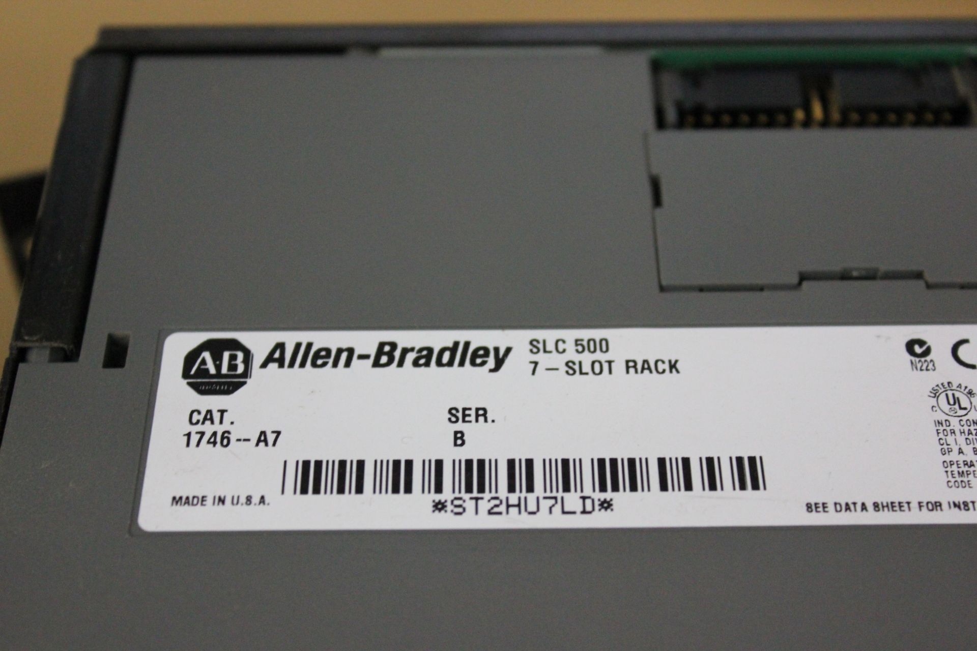 LOT OF ALLEN BRADLEY PLC RACKS WITH POWER AND I/O MODULES - Image 12 of 12