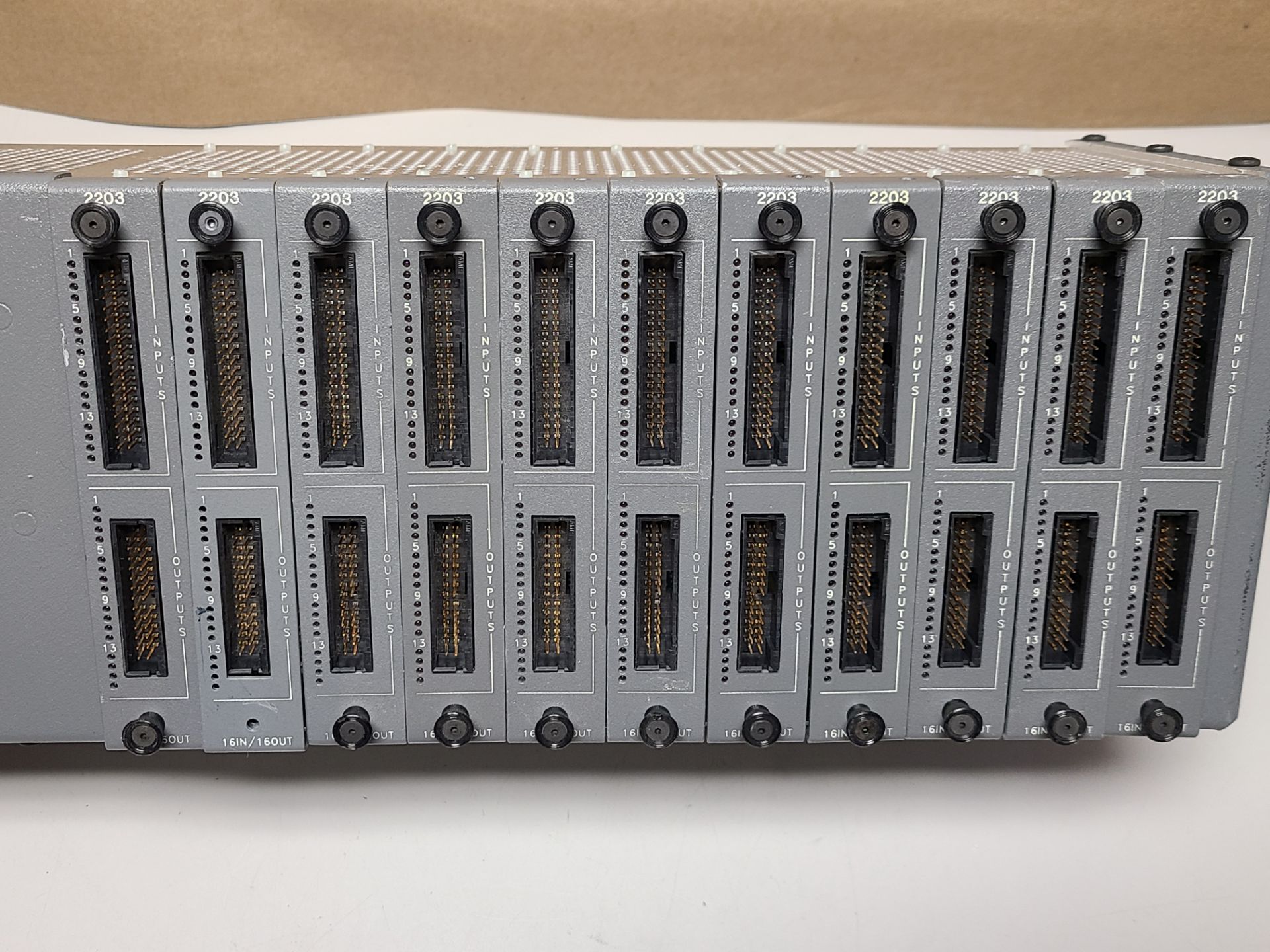 CONTROL TECHNOLOGY PLC RACK WITH MODULES - Image 2 of 6