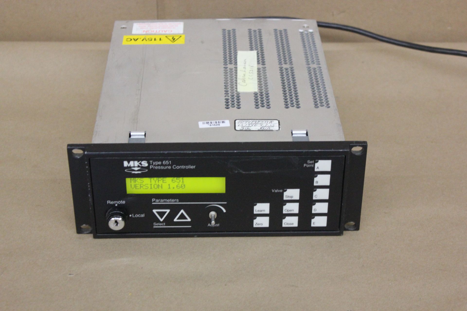 MKS TYPE 651 PRESSURE CONTROLLER