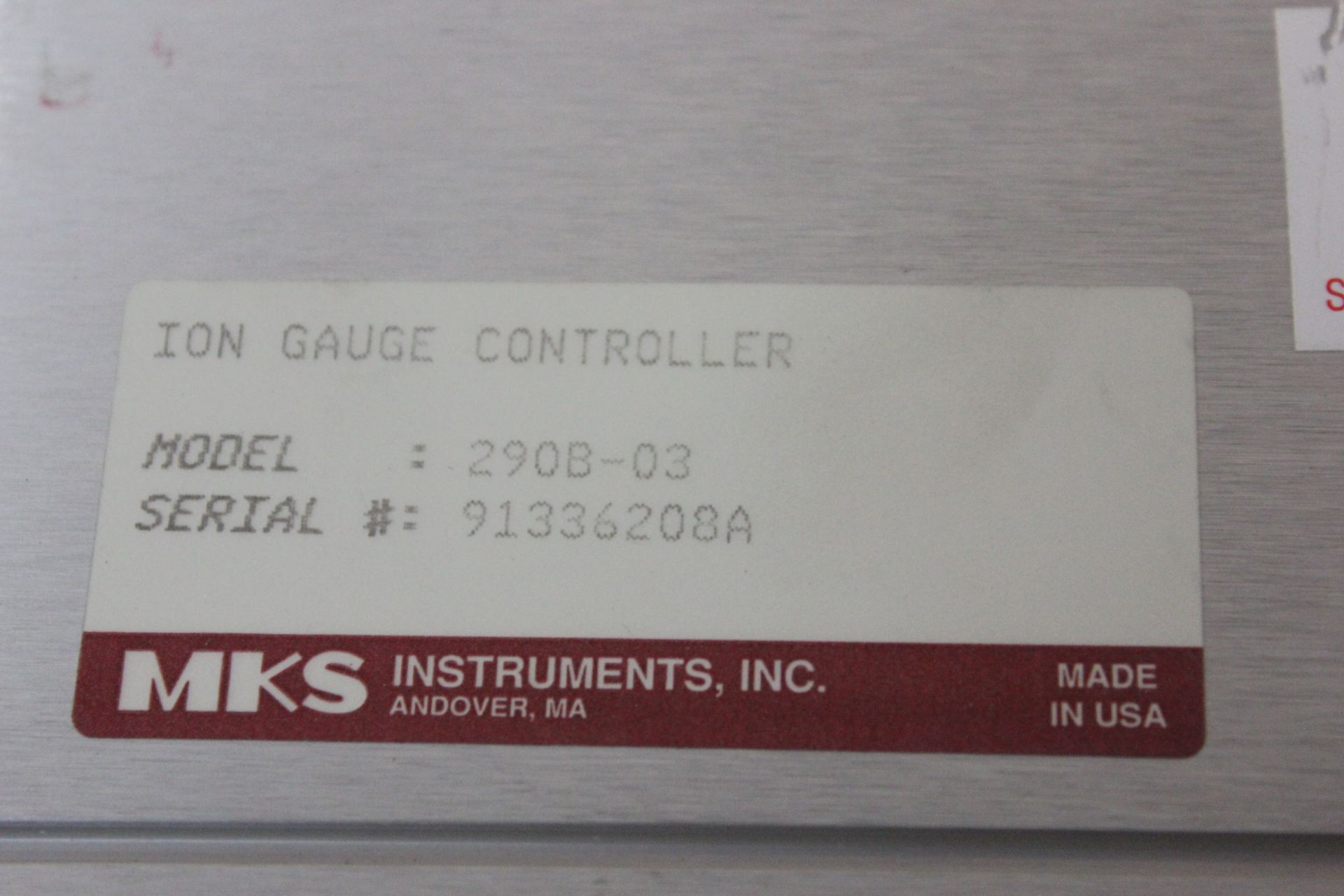 MKS ION GAUGE CONTROLLER - Image 5 of 5