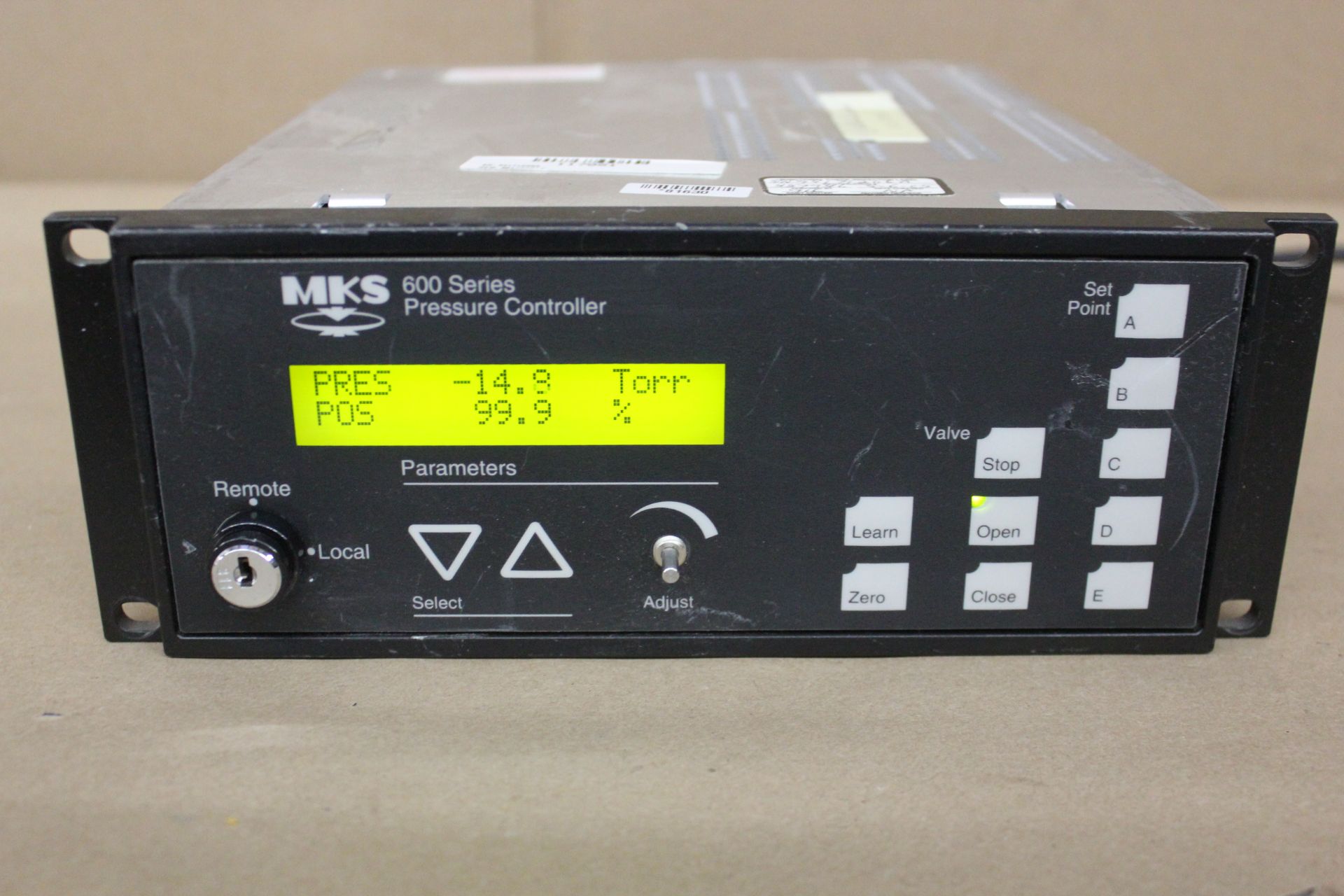 MKS TYPE 650 SERIES PRESSURE CONTROLLER - Image 4 of 6