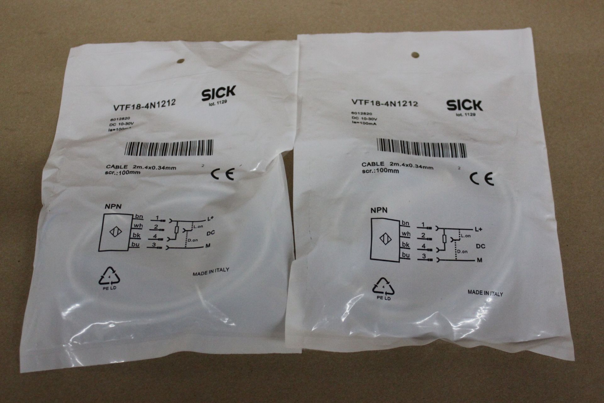 LOT OF NEW SICK PHOTOELECTRIC SENSORS