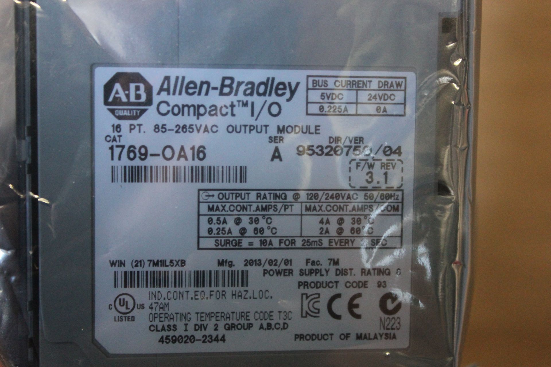 NEW ALLEN BRADLEY PLC MODULE - Image 4 of 4