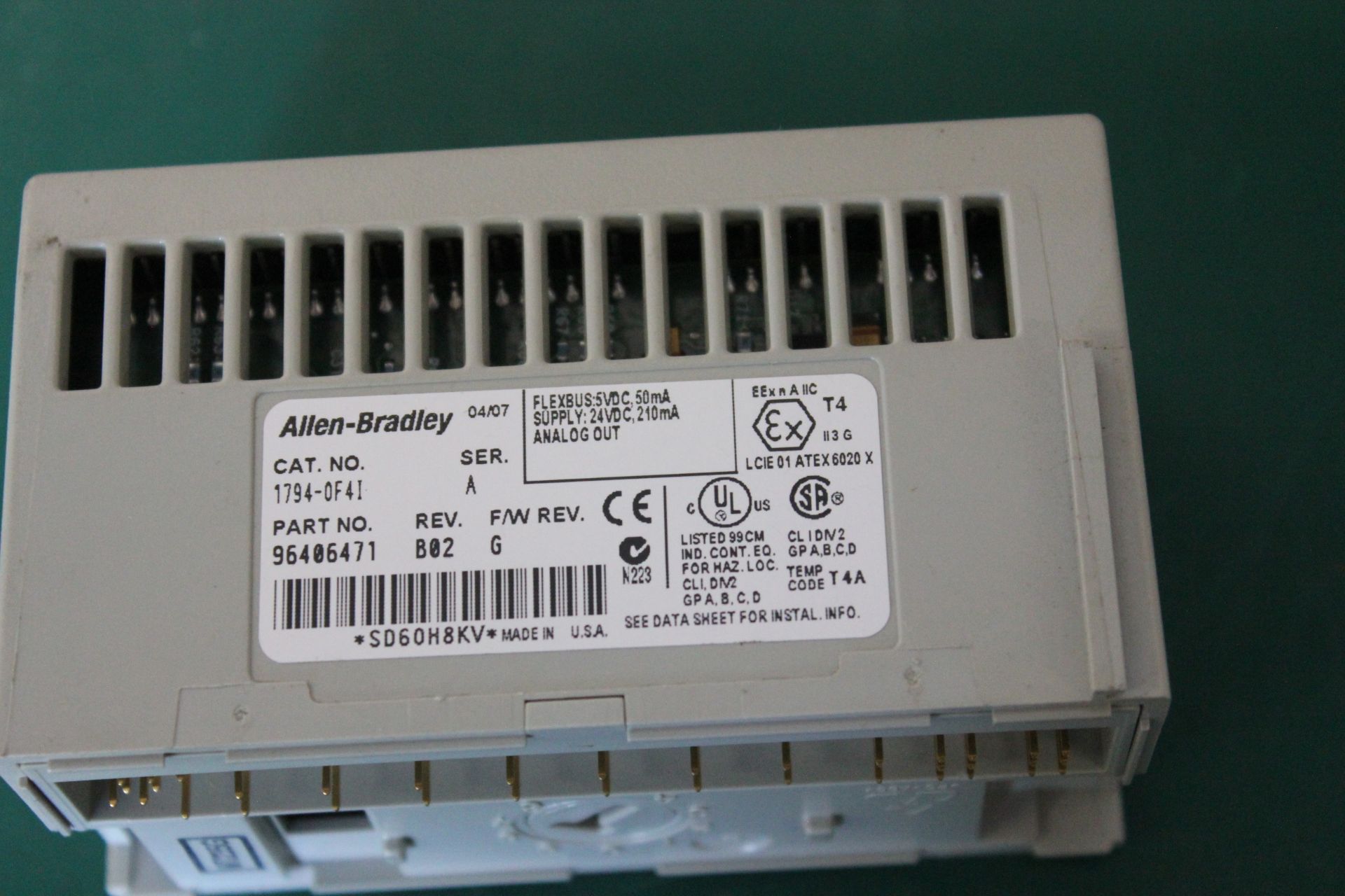 ALLEN BRADLEY FLEX I/O MODULE - Image 2 of 2