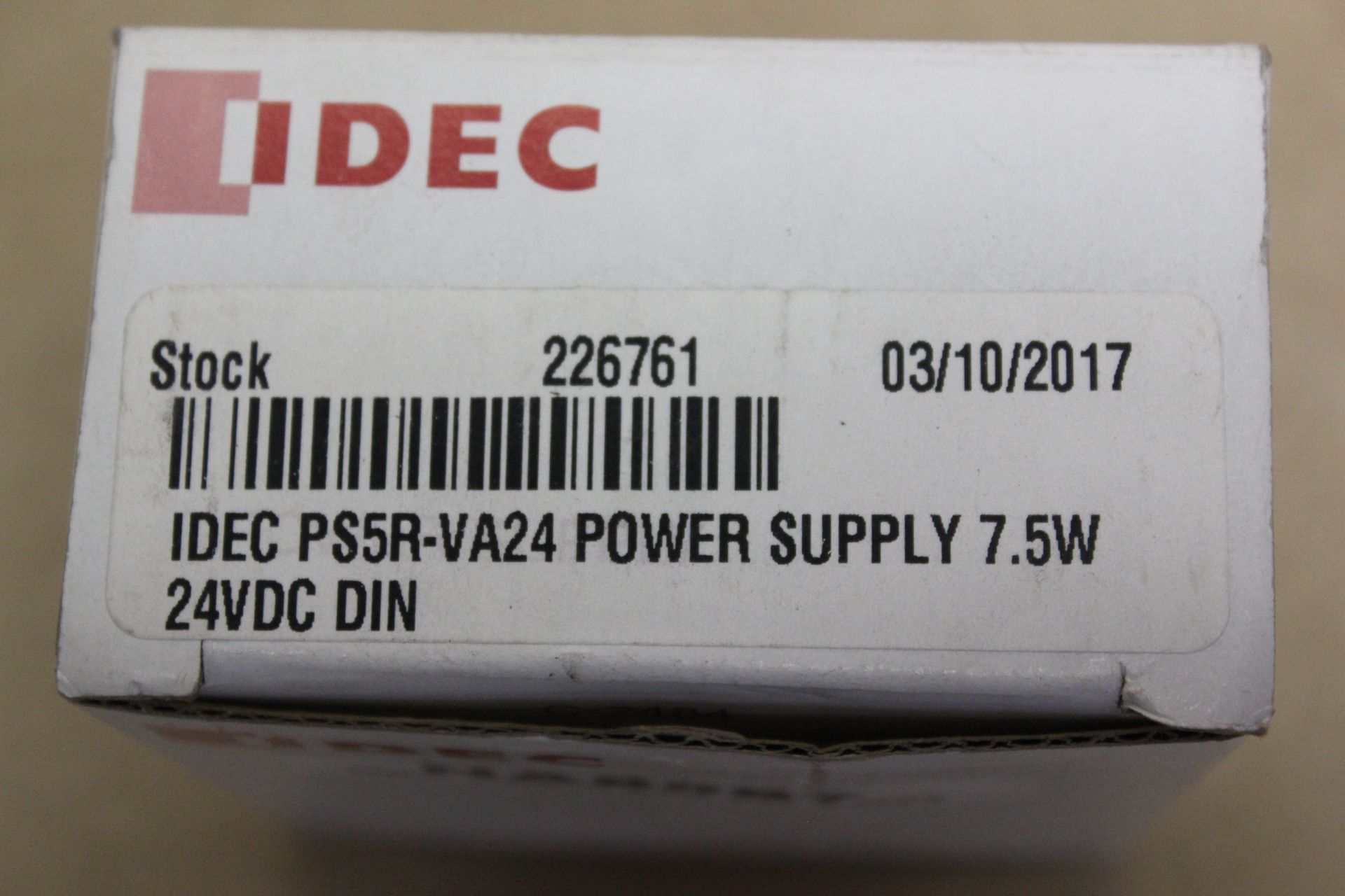 NEW IDEC AUTOMATION POWER SUPPLIES