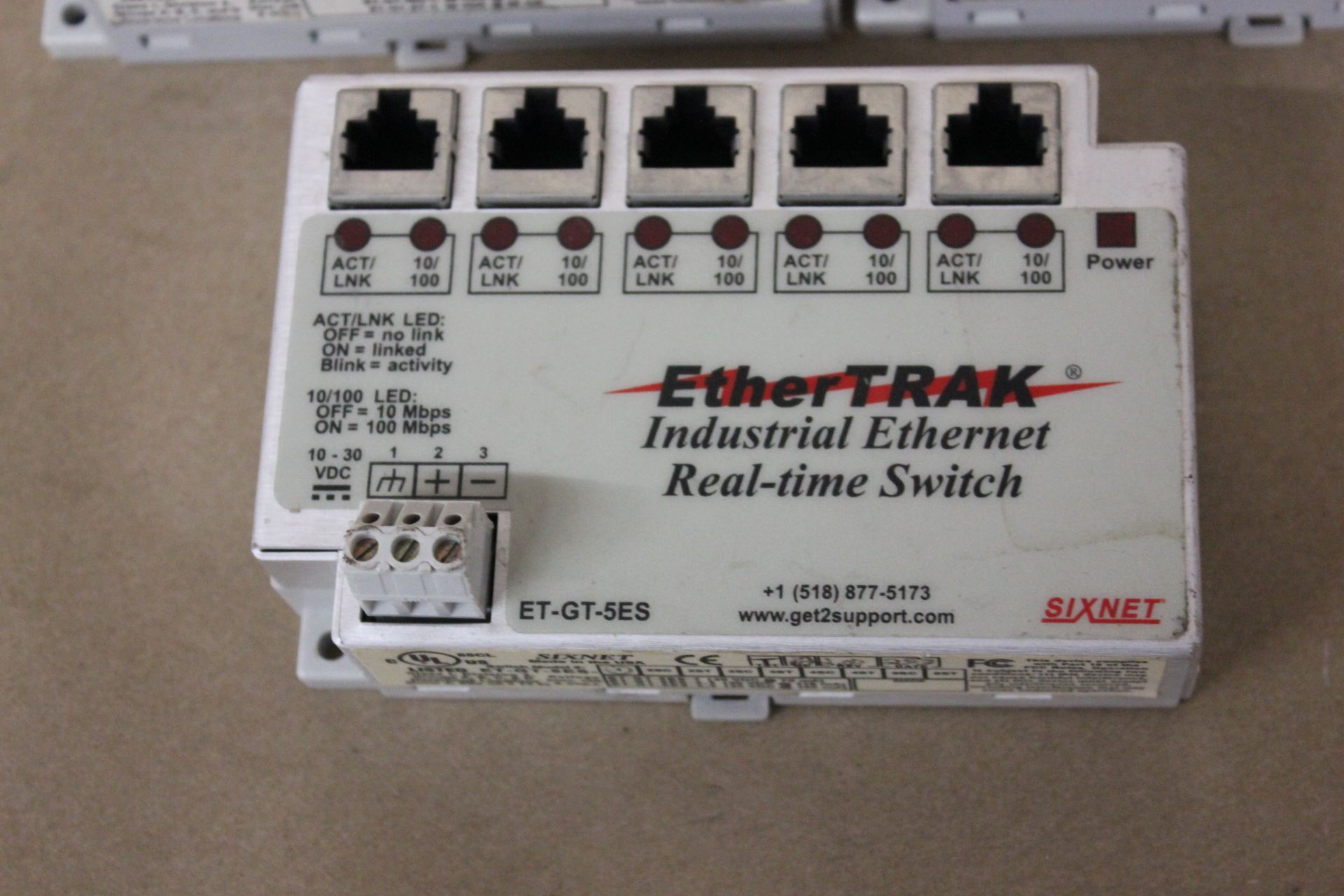 LOT OF SIXNET ETHERTRAK ETHERNET PLC MODULES