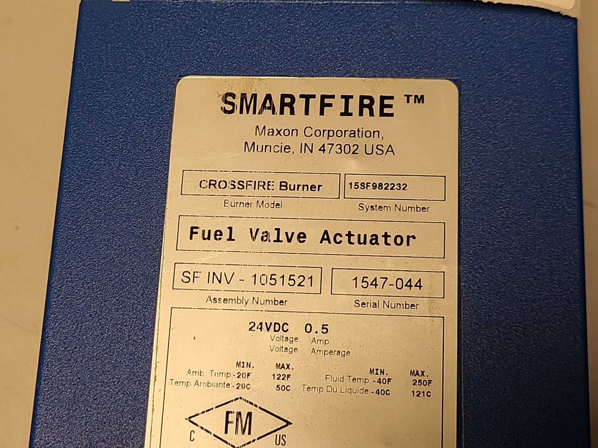 NEW MAXON SMARTFIRE FUEL VALVE ACTUATOR - Image 7 of 7