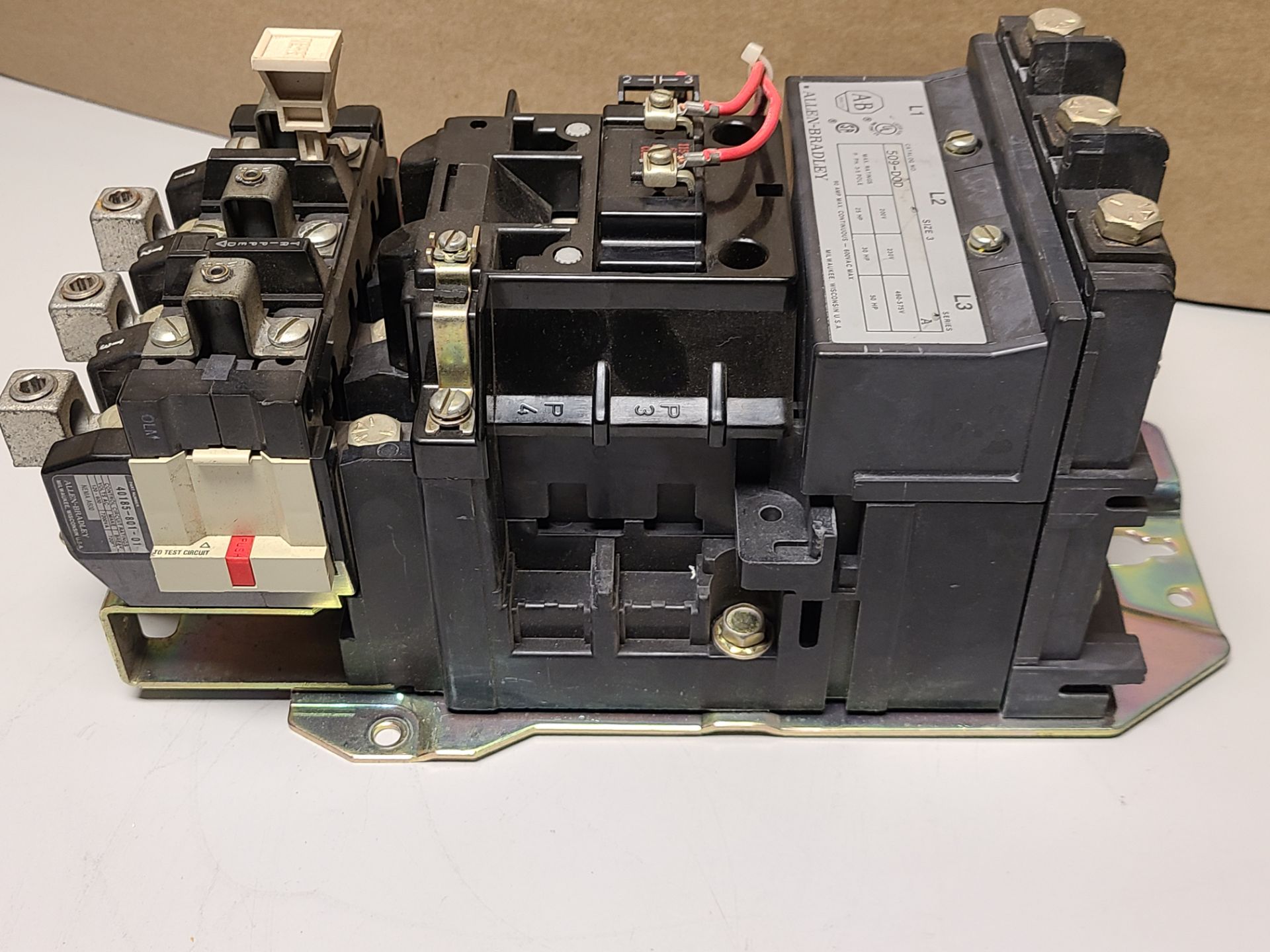 ALLEN BRADLEY MOTOR STARTER - Image 4 of 9