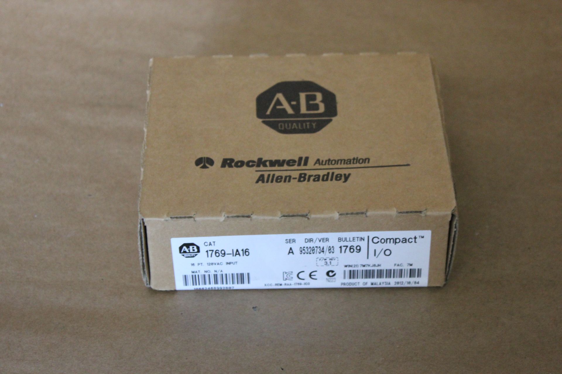 NEW ALLEN BRADLEY PLC MODULE