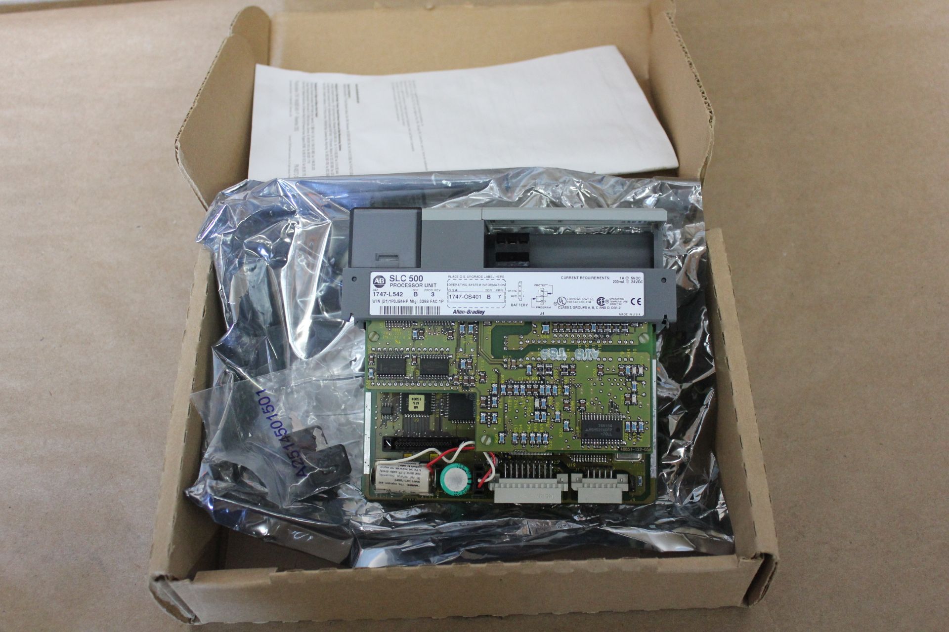 ALLEN BRADLEY PLC CPU PROCESSOR