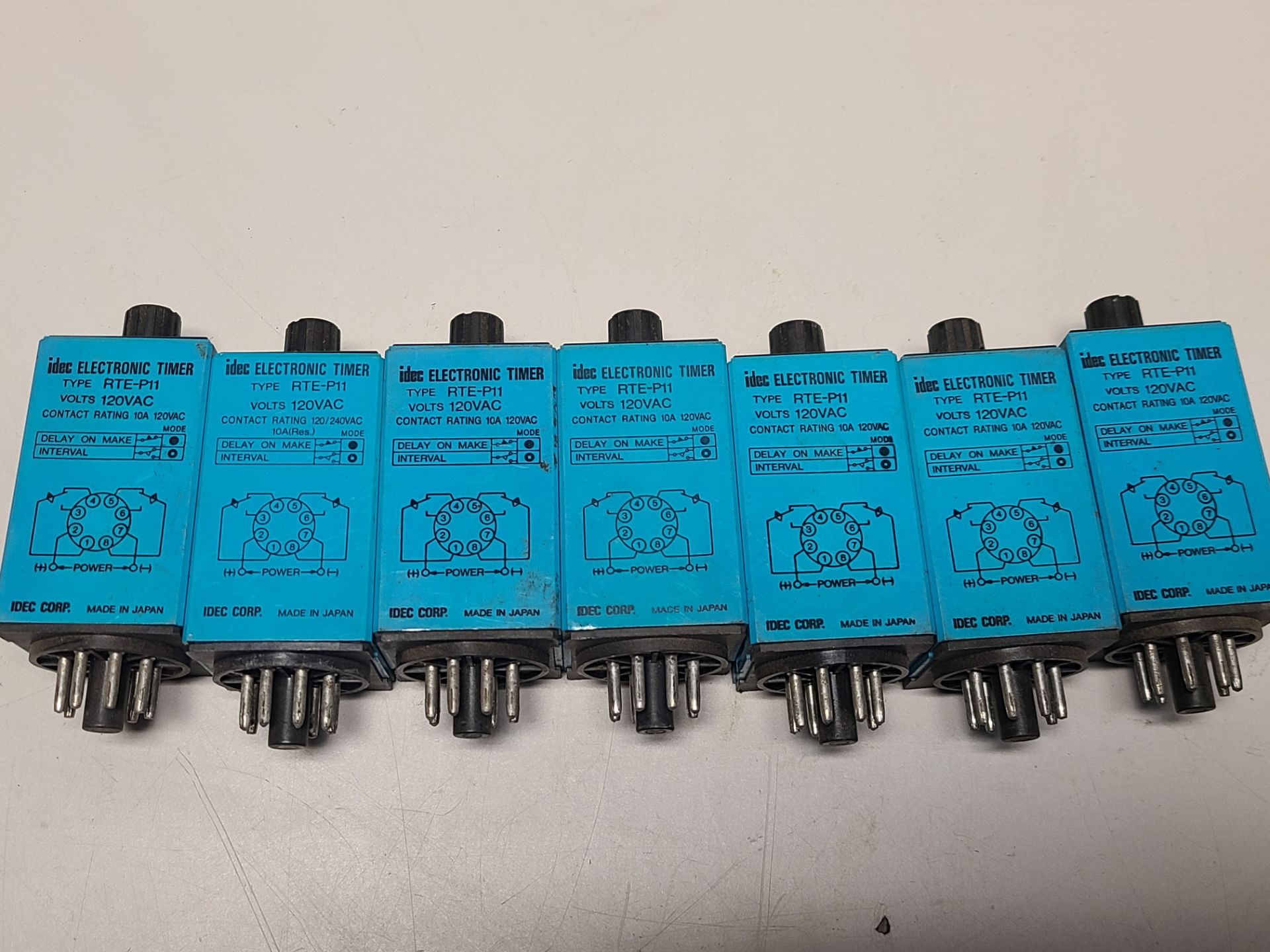 LOT OF IDEC ELECTRONIC TIMERS - Image 2 of 3