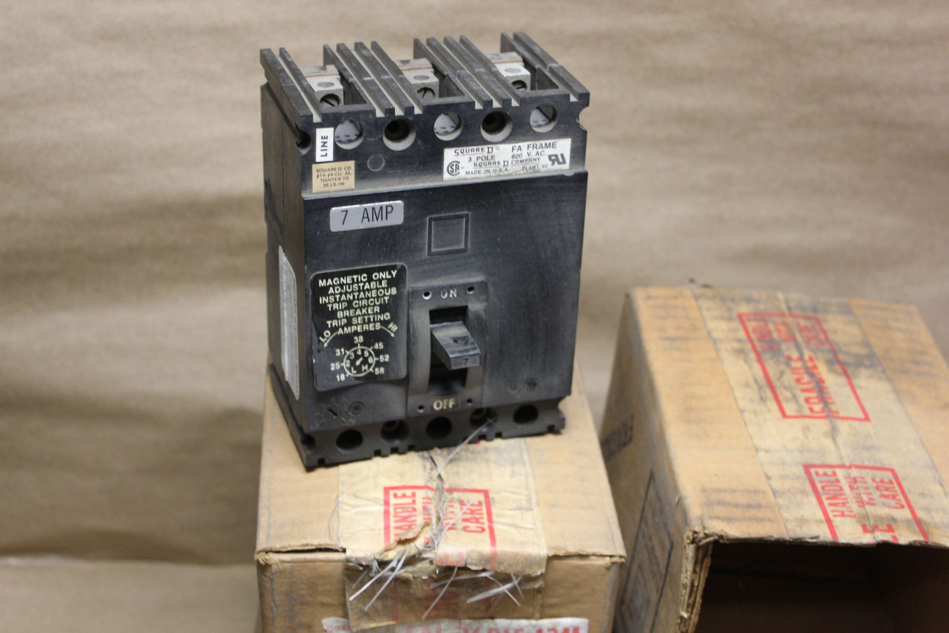 LOT OF 4 NEW SQUARE D MAG-GARD CIRCUIT BREAKERS - Image 2 of 2