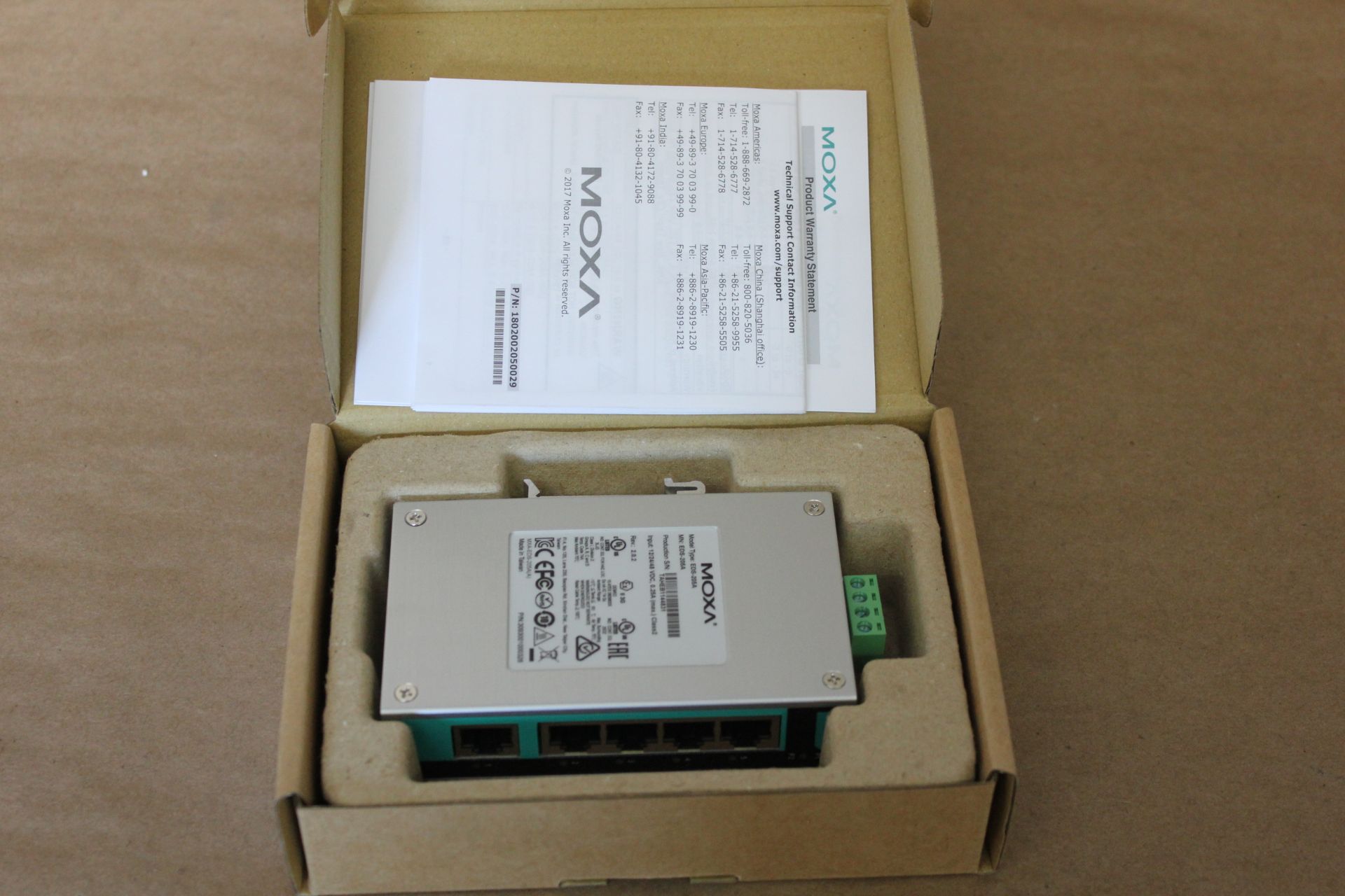 NEW MOXA INDUSTRIAL ETHERNET SWITCH - Image 2 of 3
