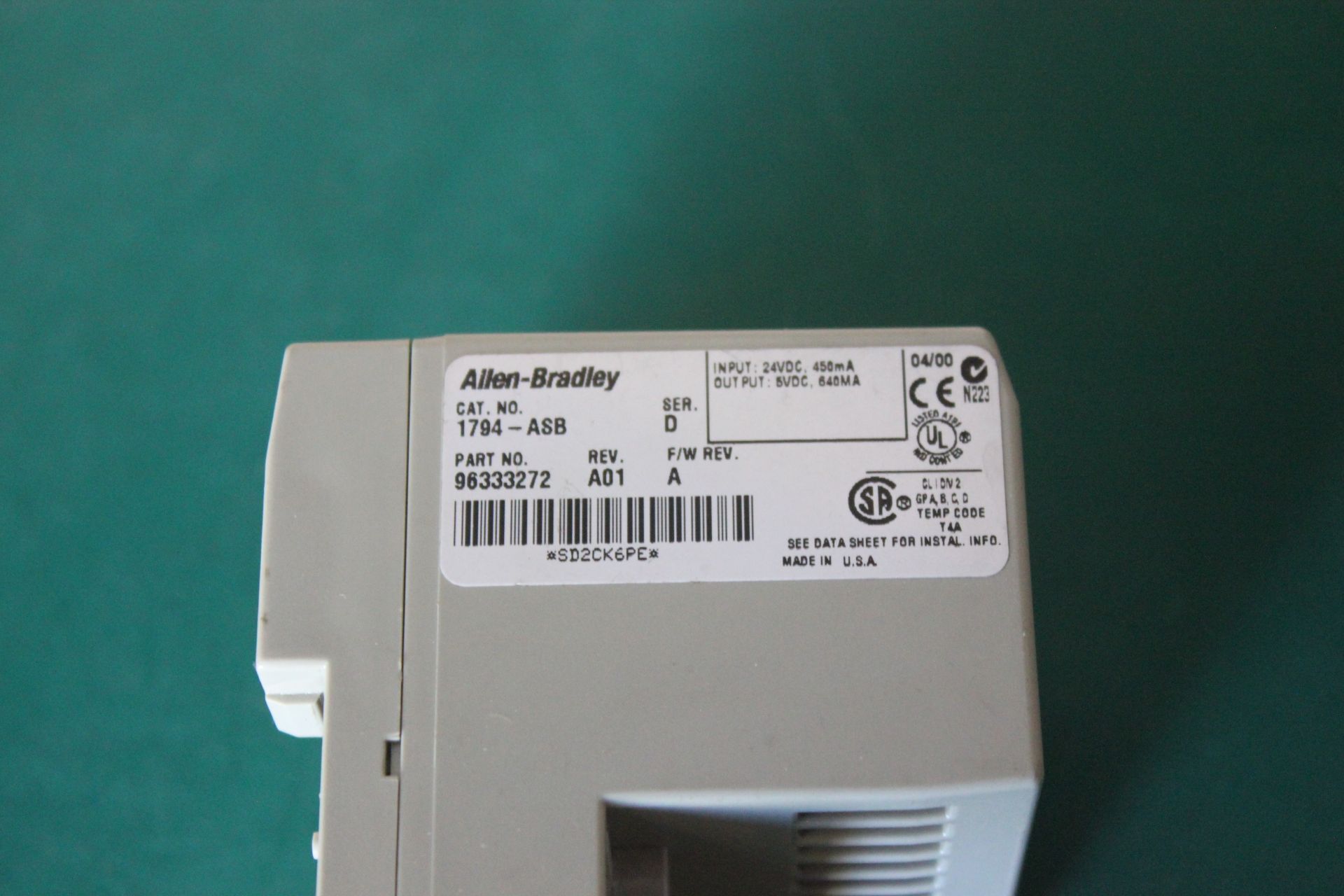 ALLEN BRADLEY FLEX I/O MODULE - Image 3 of 3