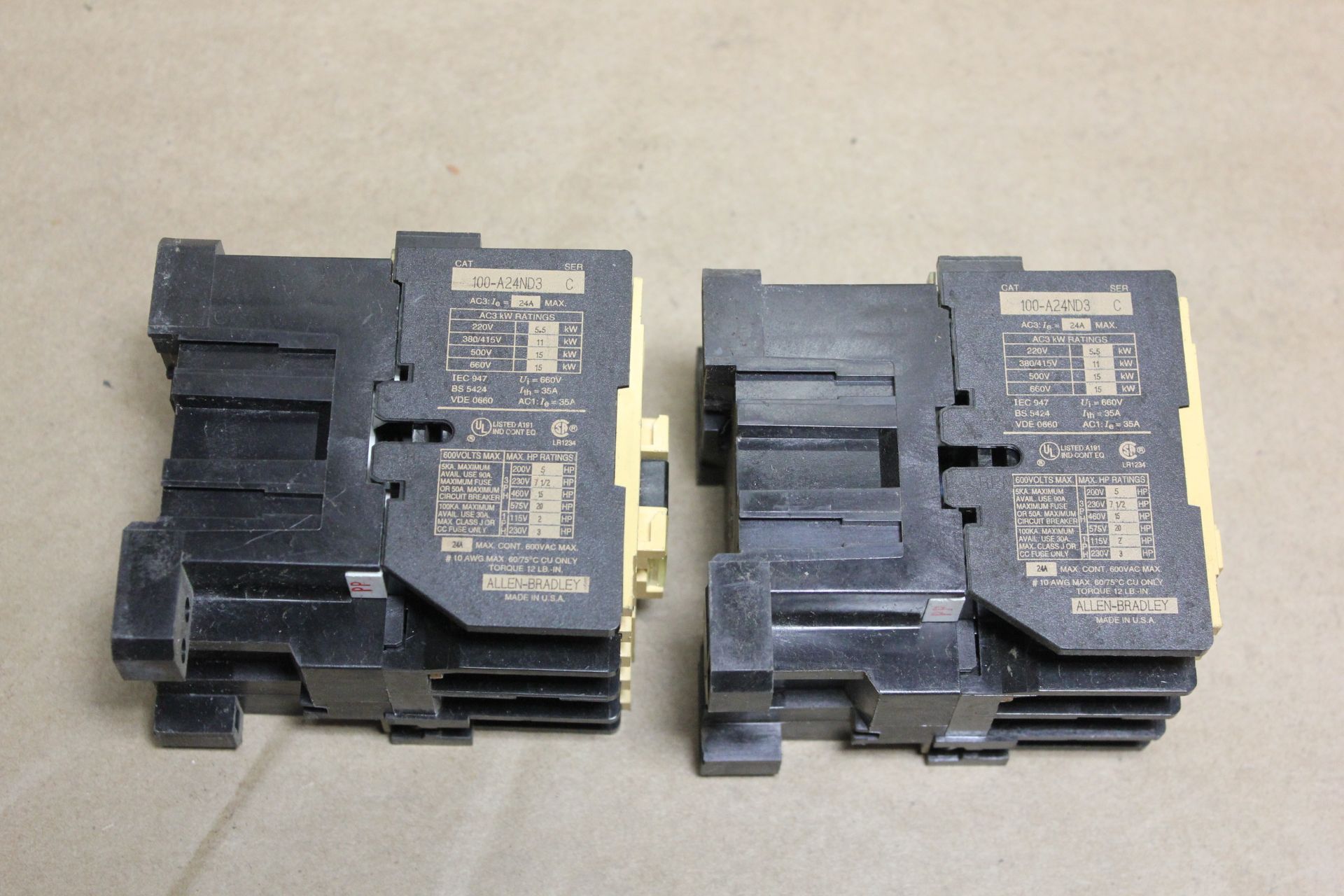 LOT OF 13 ALLEN BRADLEY CONTACTORS - Image 11 of 13