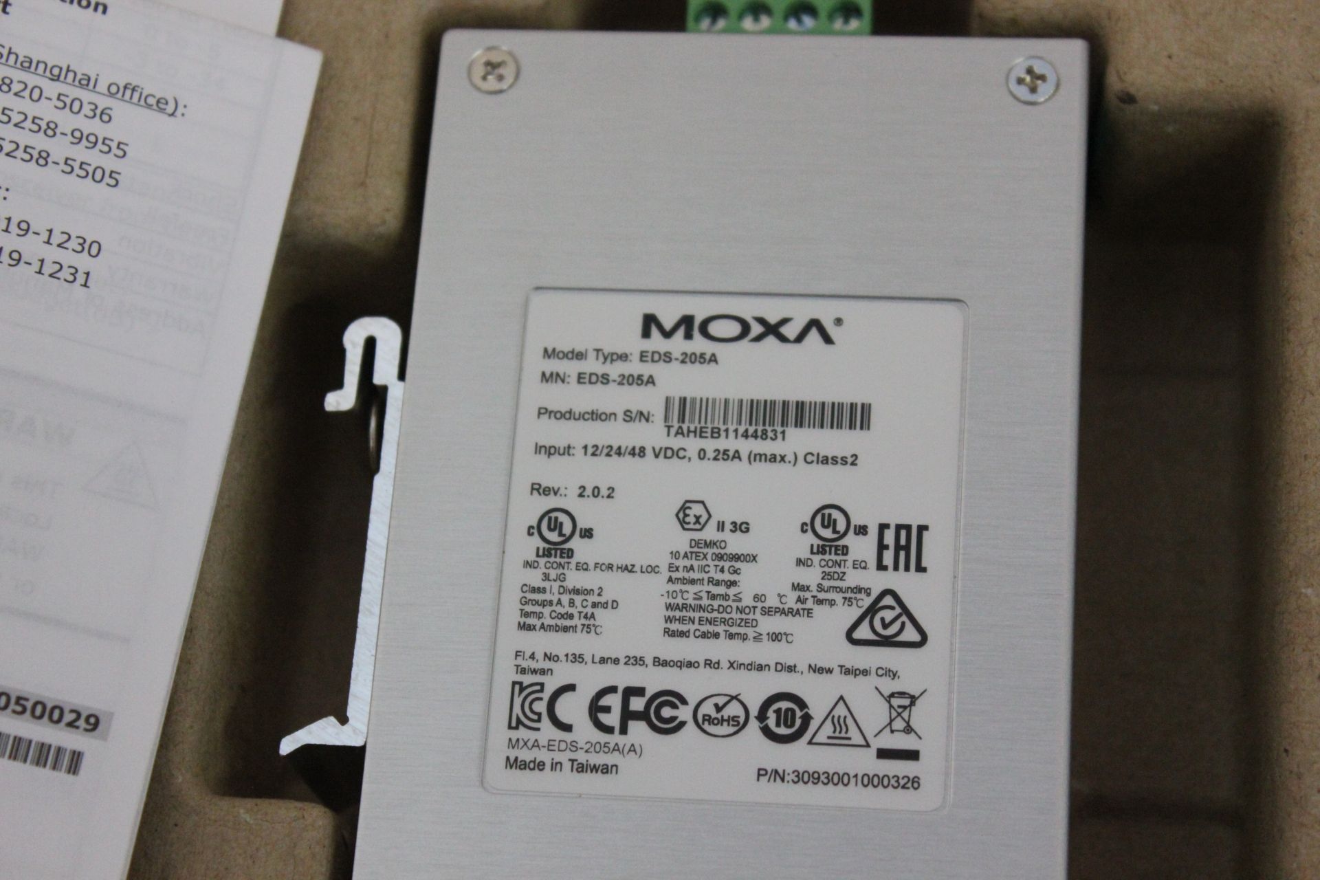 NEW MOXA INDUSTRIAL ETHERNET SWITCH - Image 3 of 3
