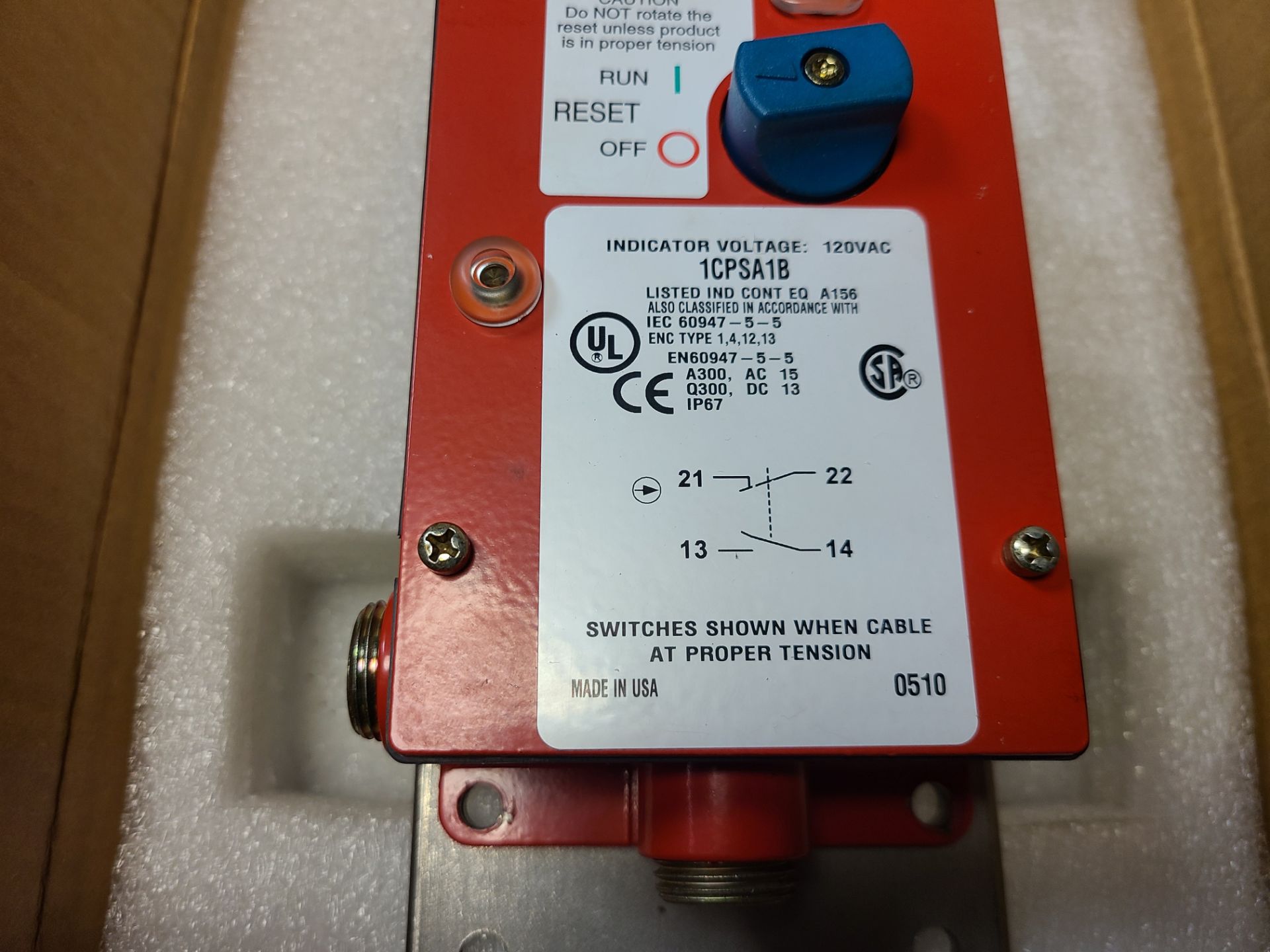 NEW HONEYWELL CABLE PULL SWITCH - Image 4 of 6