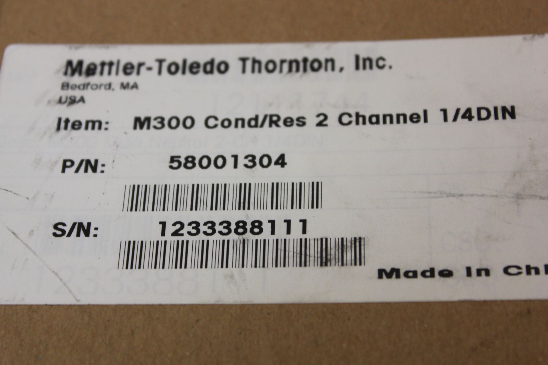 NEW METTLER TOLEDO THORNTON M300 CONDUCTIVITY RESISTIVITY TRANSMITTER - Image 2 of 5