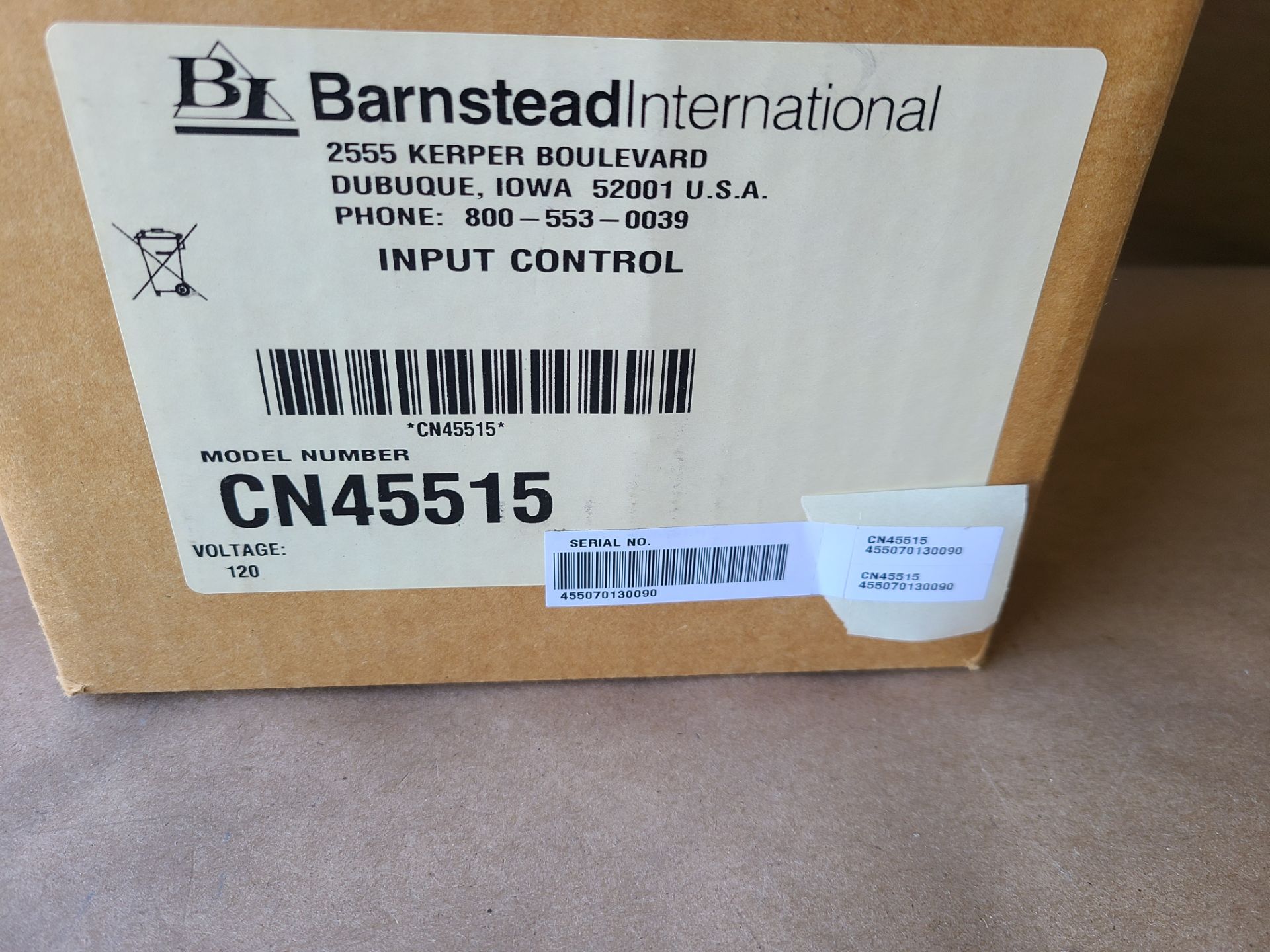 NEW BARNSTEAD THERMOLYNE INPUT CONTROLLER - Image 2 of 6