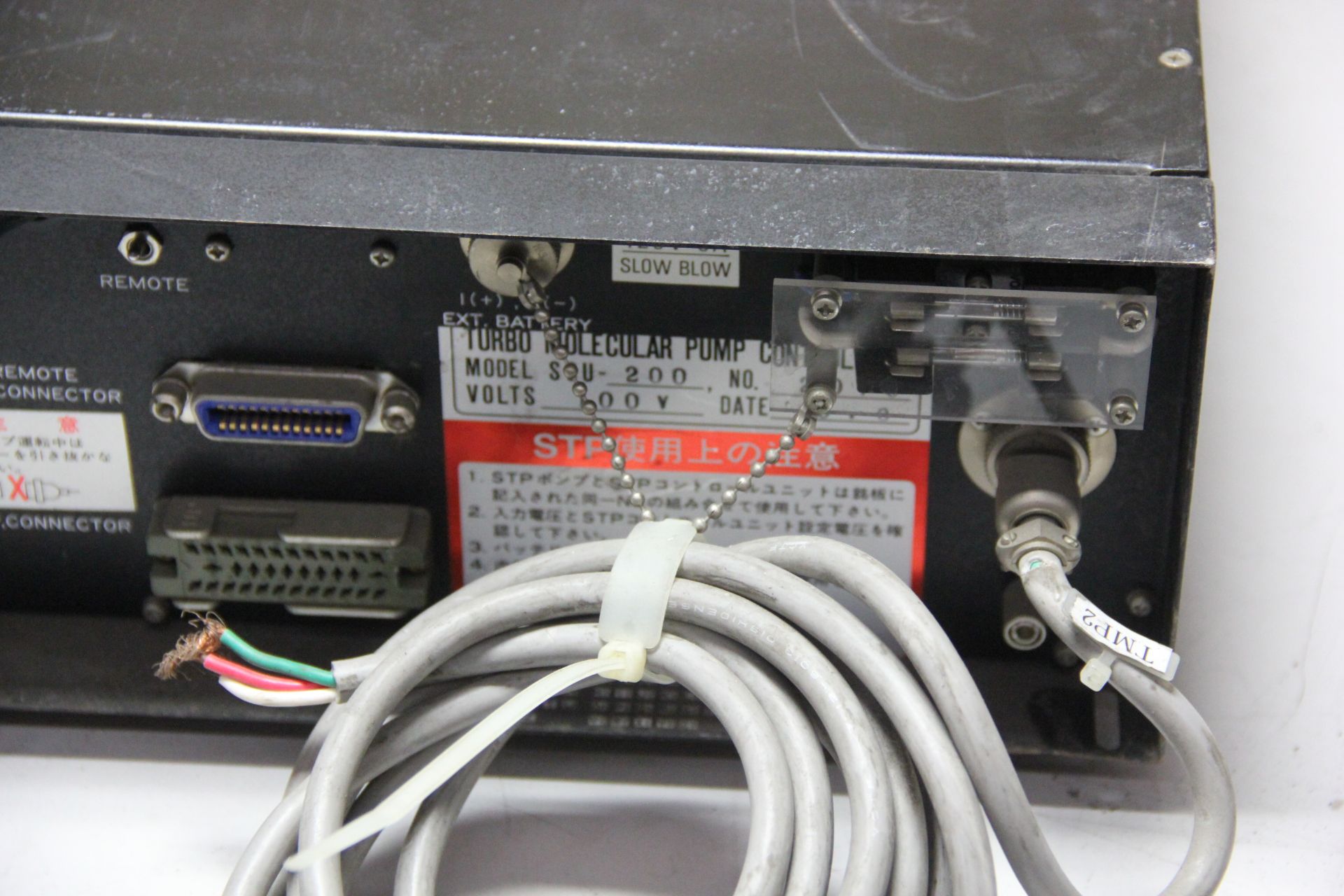 SEIKO SEIKI TURBO MOLECULAR VACUUM PUMP CONTROLLER - Image 4 of 4