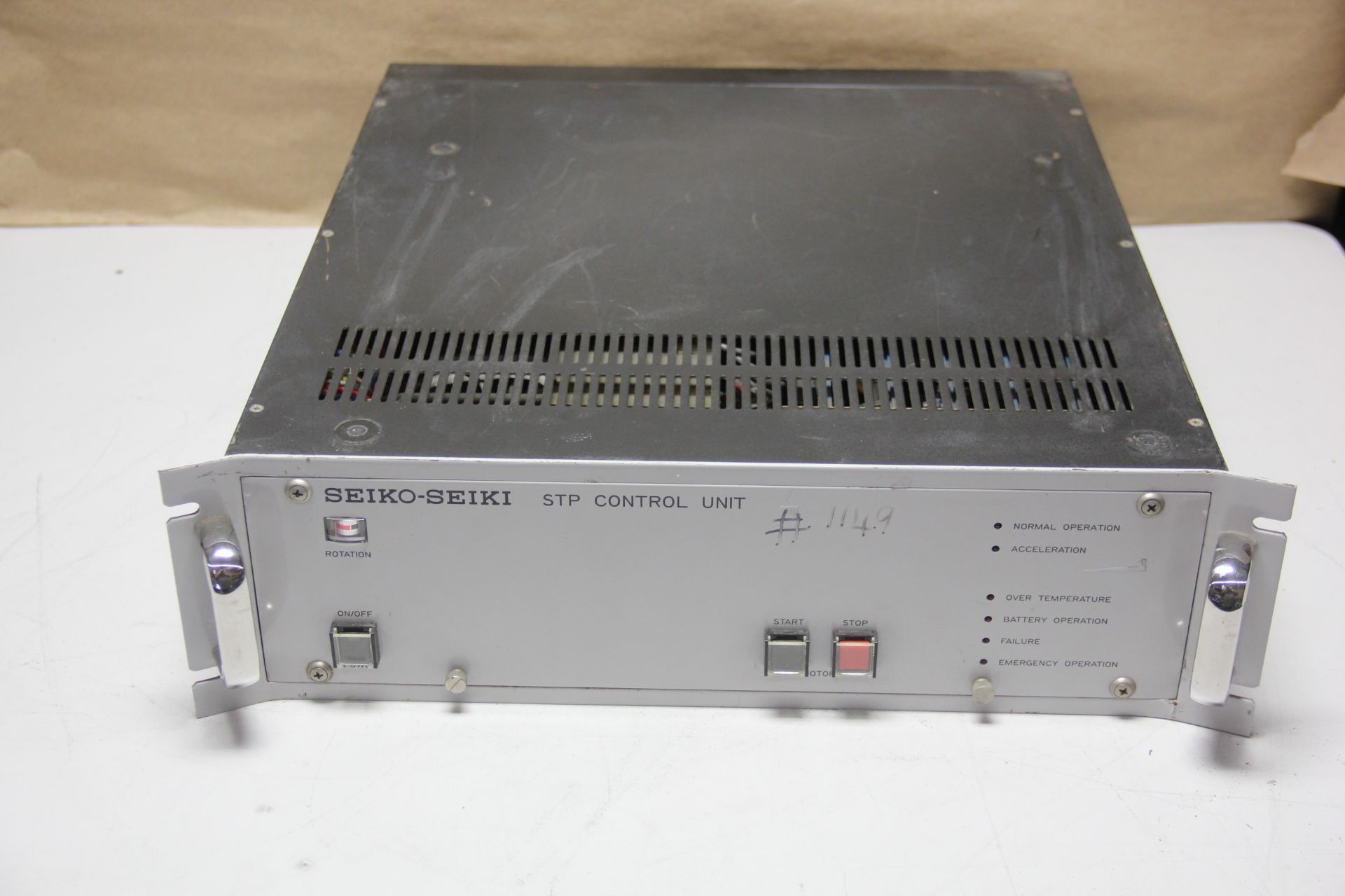 SEIKO SEIKI TURBO MOLECULAR VACUUM PUMP CONTROLLER