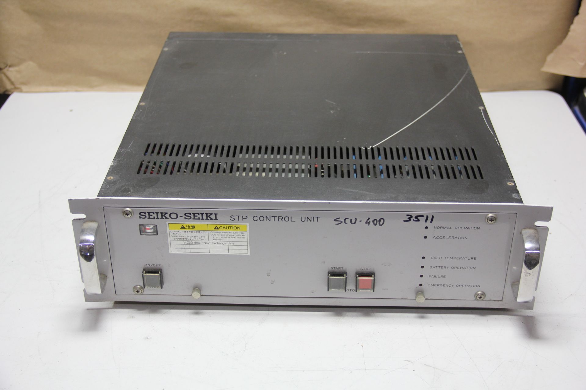 SEIKO SEIKI TURBO MOLECULAR VACUUM PUMP CONTROLLER