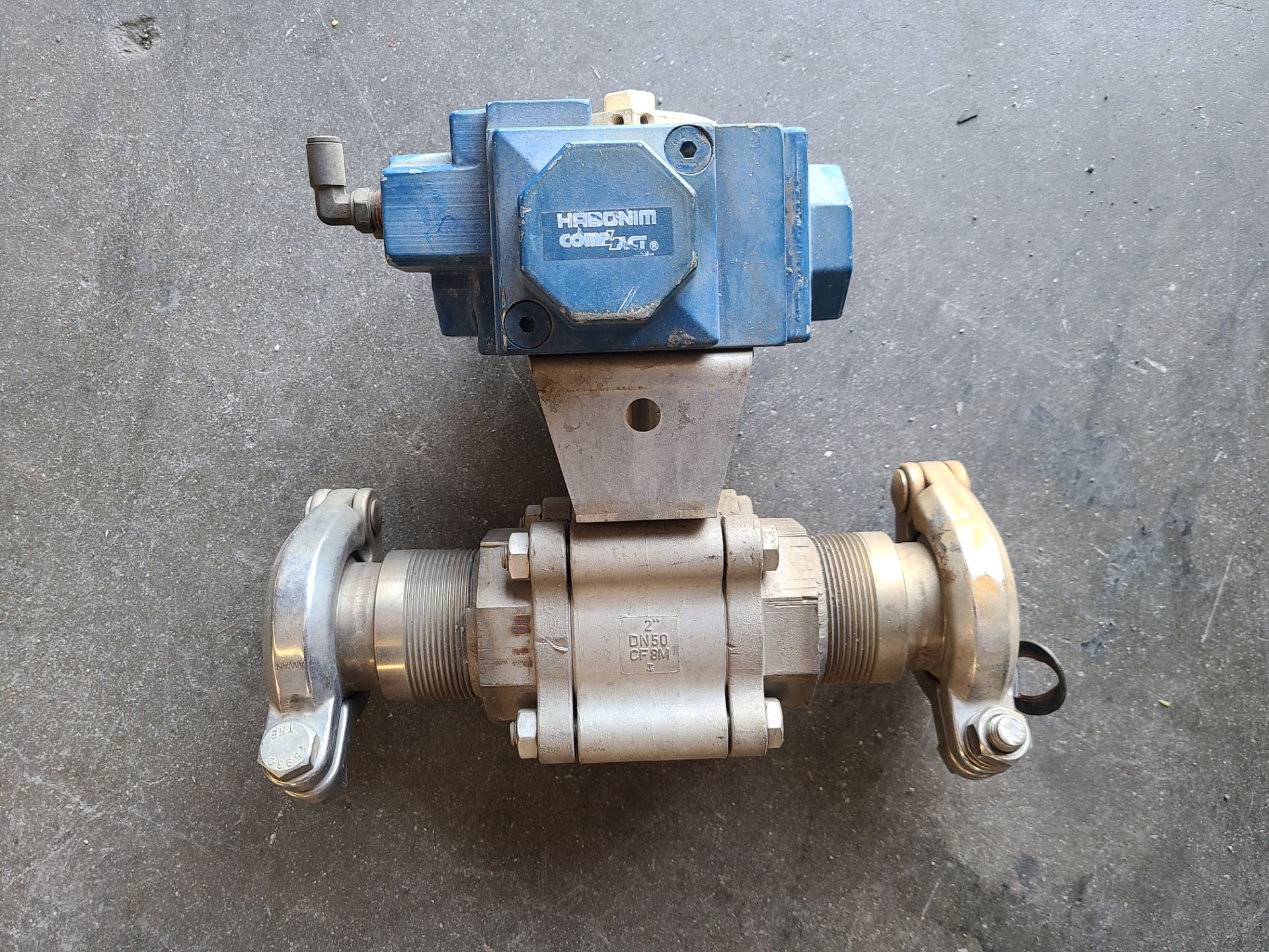 2" BALL VALVE WITH HABONIM ACTUATOR