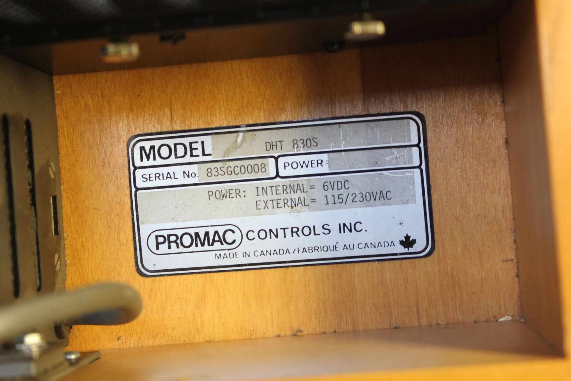 PROMAC THERMOCOUPLE/RTD CALIBRATOR - Image 7 of 11