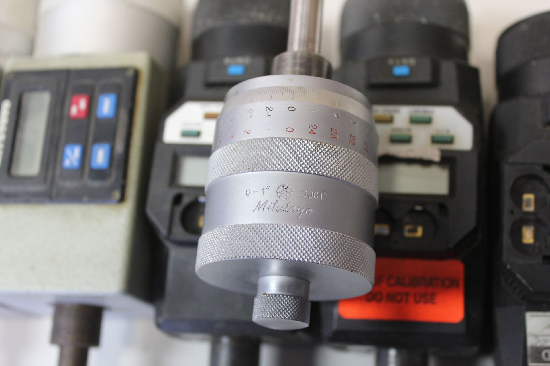 LOT OF MITUTOYO DIGIMATIC MICROMETER HEADS - Image 7 of 14