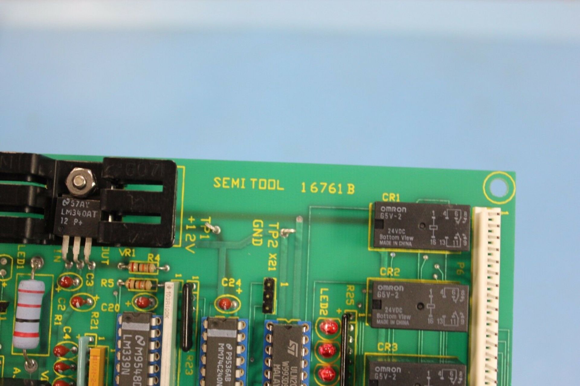 UNUSED SEMITOOL LIQUID LEVEL BOARD ASSEMBLY BOARD - Image 2 of 2