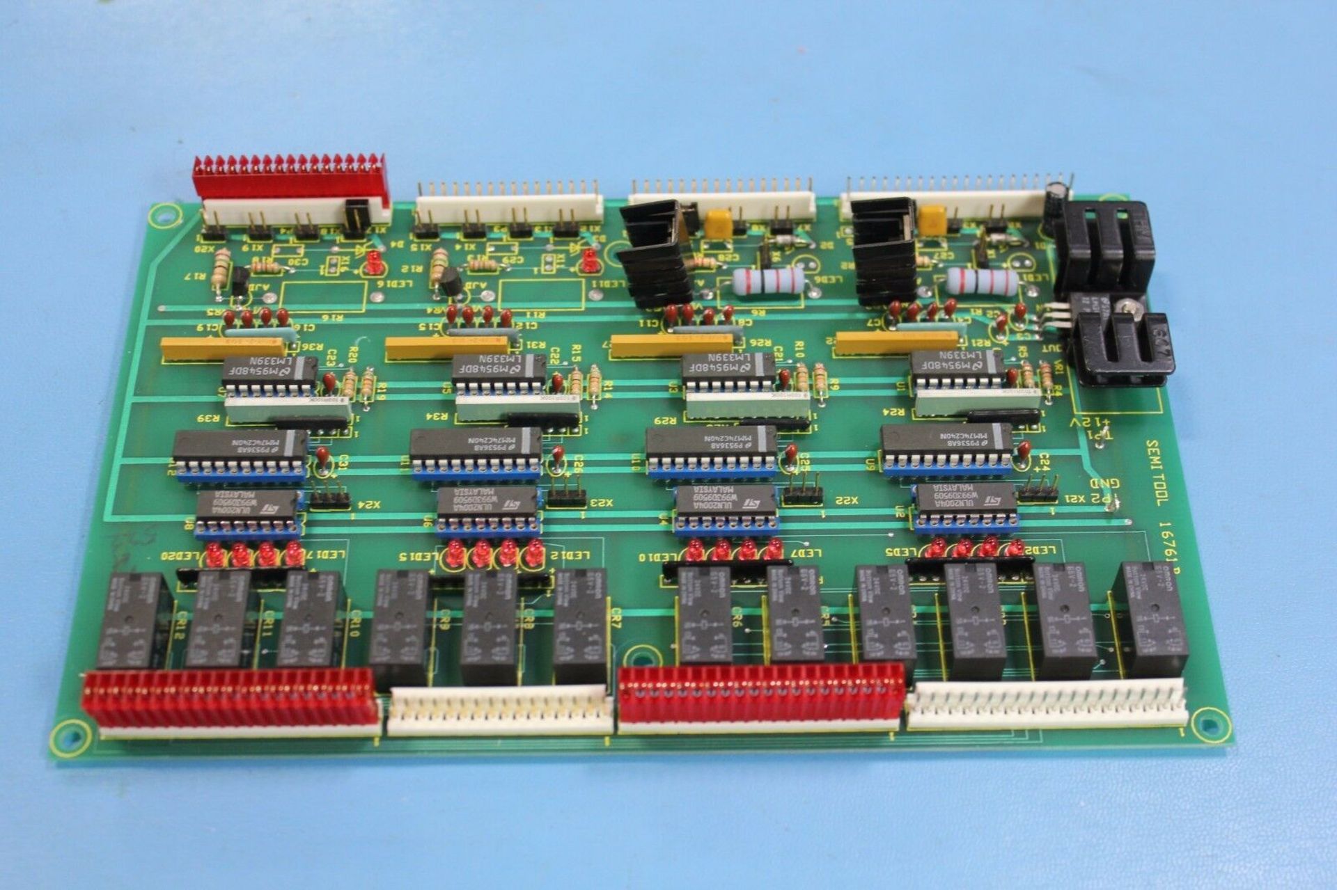 UNUSED SEMITOOL LIQUID LEVEL BOARD ASSEMBLY BOARD