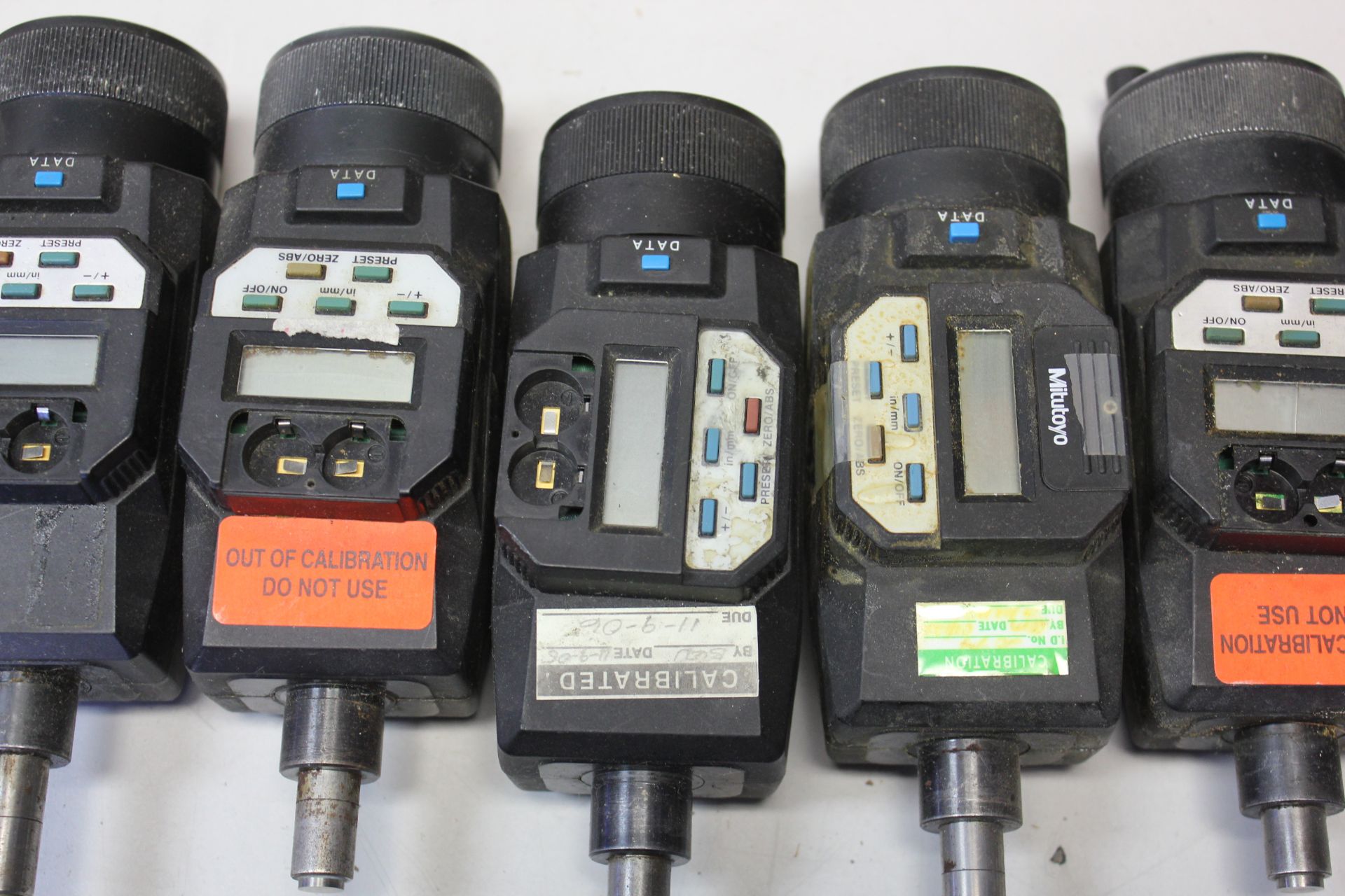 LOT OF MITUTOYO DIGIMATIC MICROMETER HEADS - Image 4 of 14