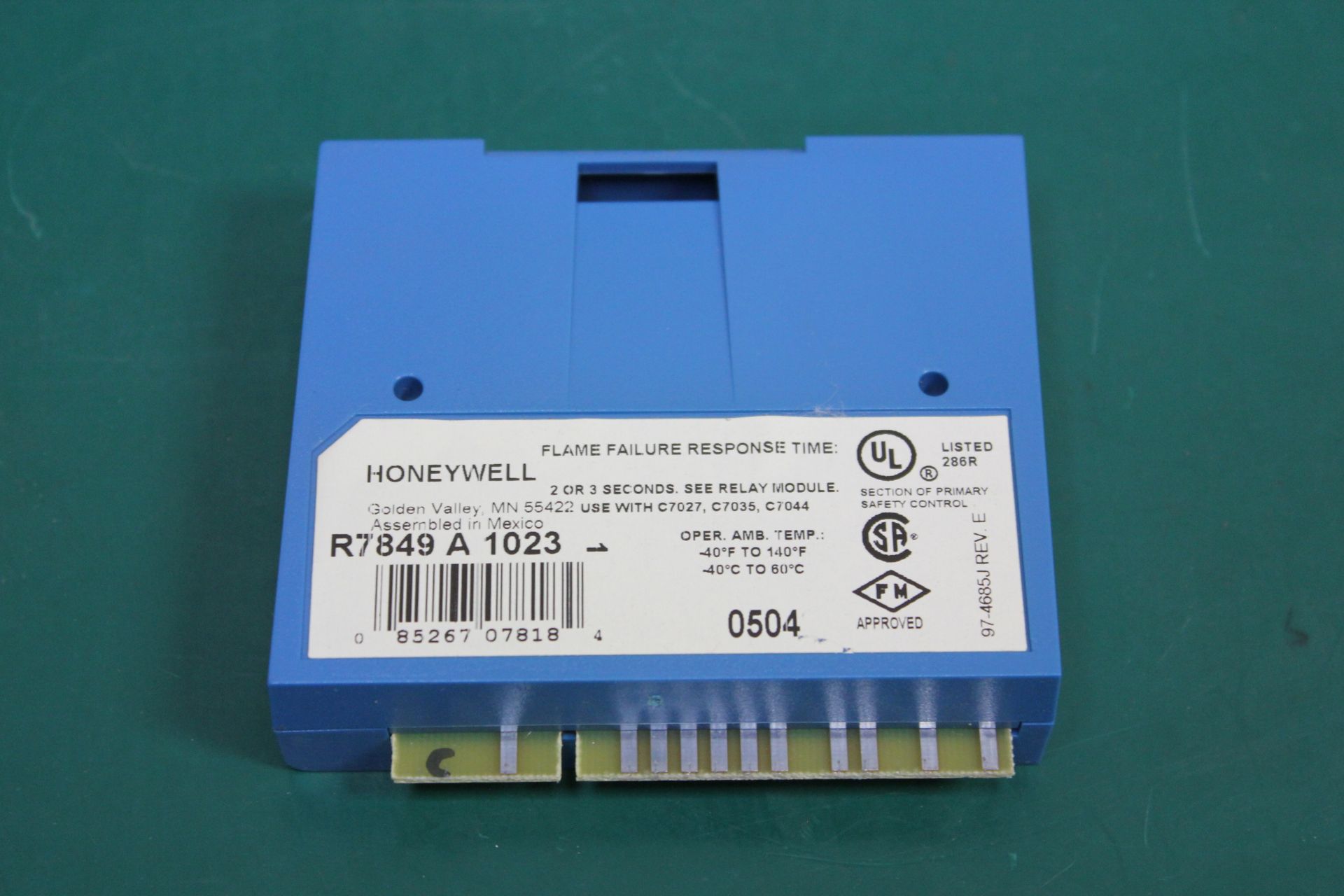 HONEYWELL 7800 SERIES BURNER CONTROL AND FLAME AMPLIFIER - Image 6 of 6